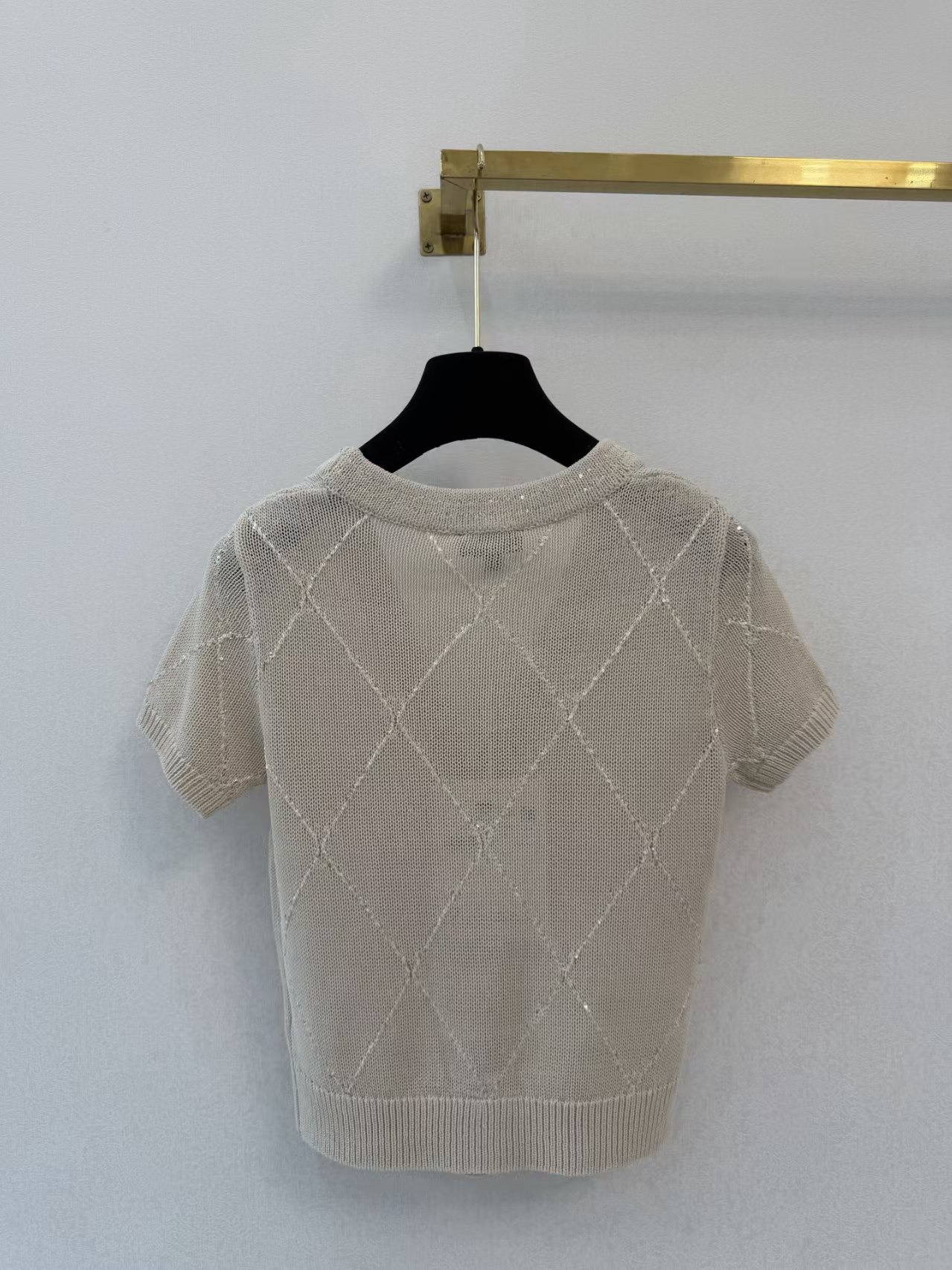 Cha 26 Early Spring New Argyle Knit Set