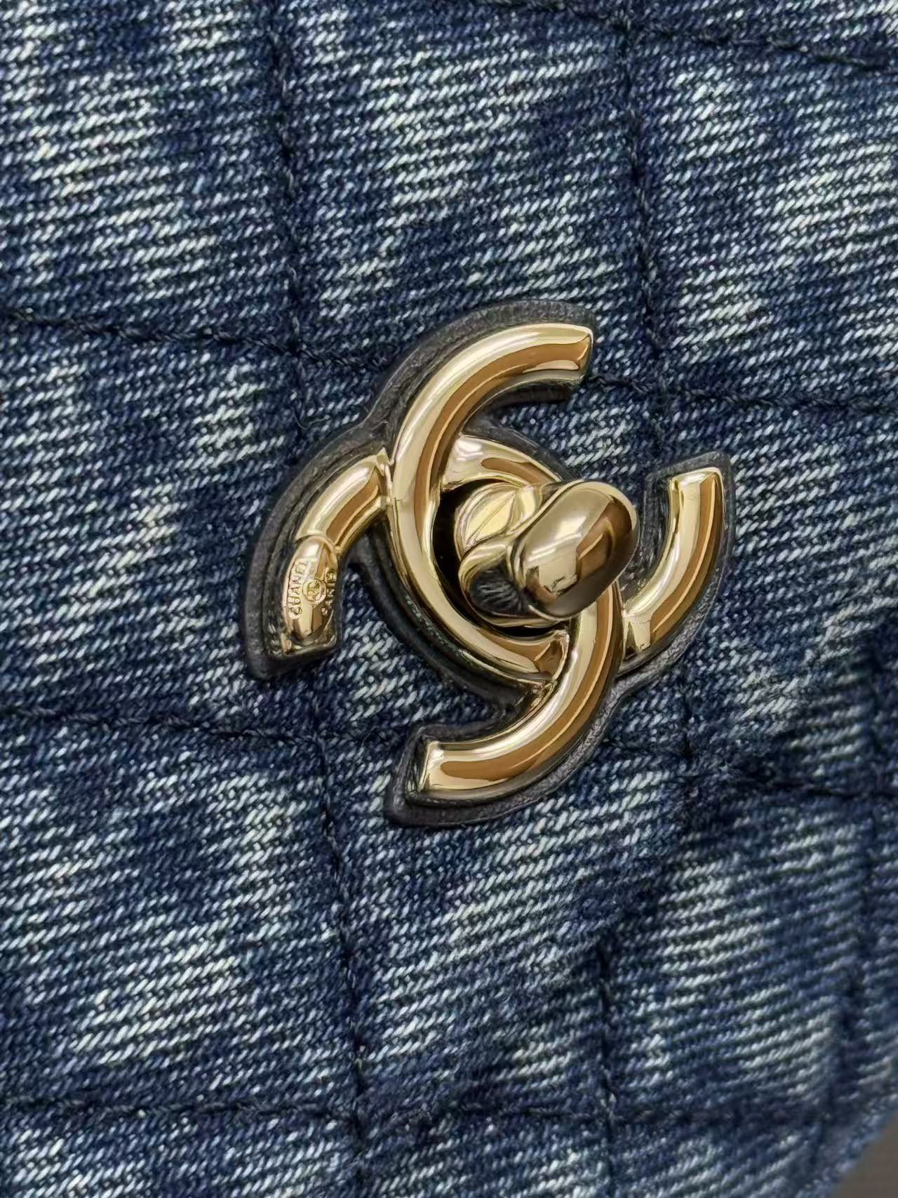 CC26SS Limited Denim Coco Handle Mini