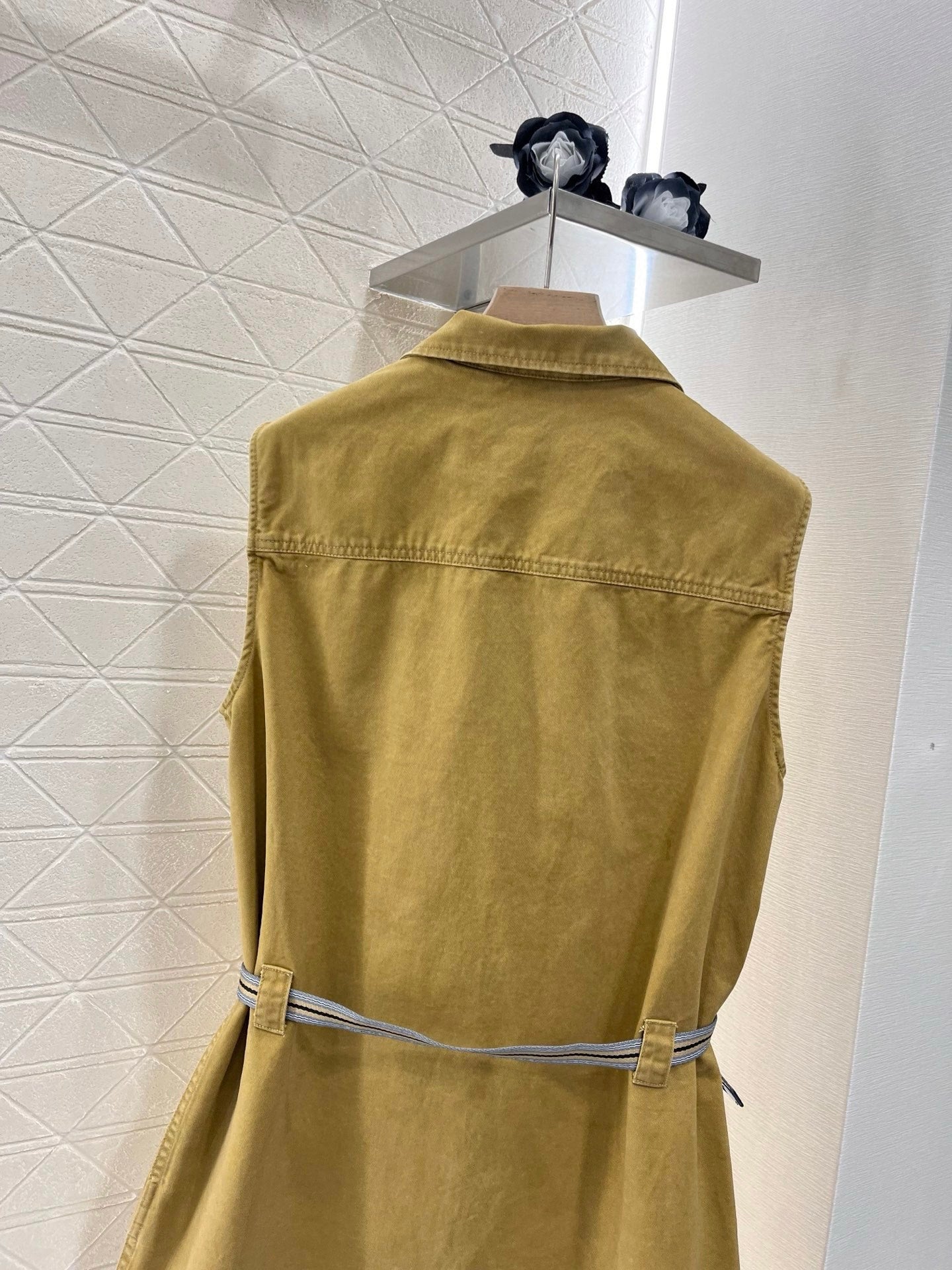 M Series Embroidered waistcoat dress