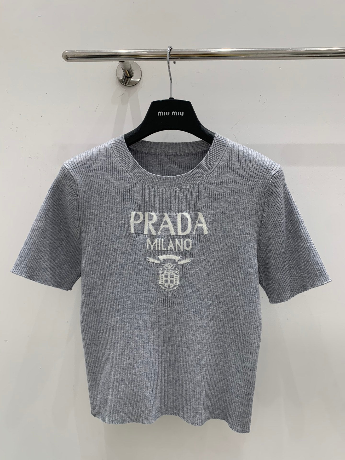 PR 26 Classic knitted crew neck short sleeves