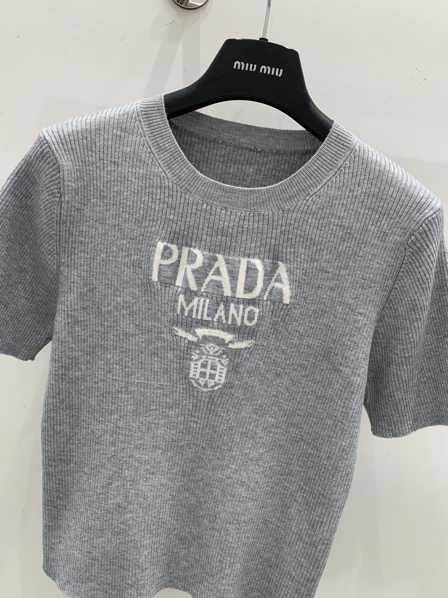 PR 26 Classic knitted crew neck short sleeves