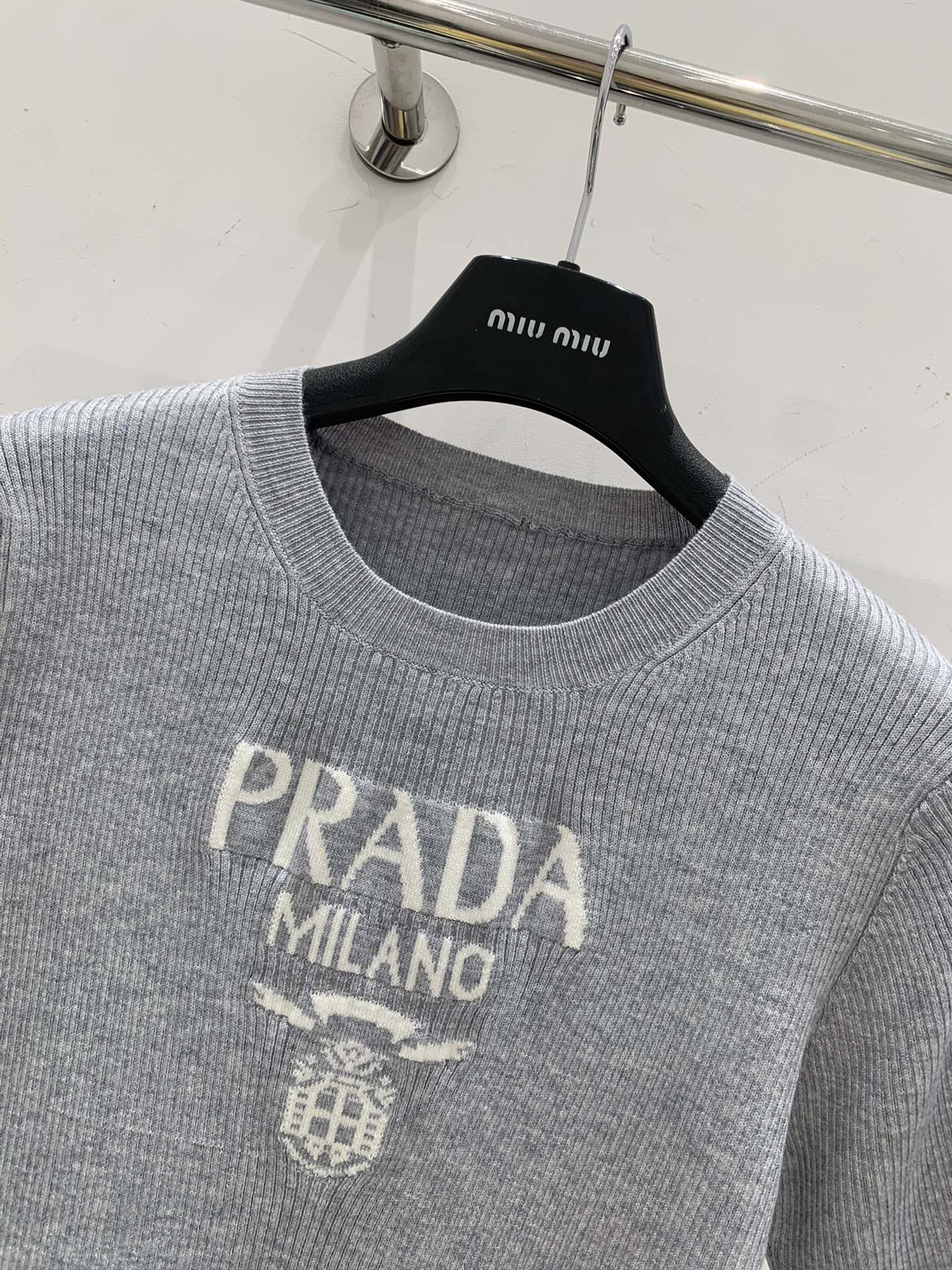 PR 26 Classic knitted crew neck short sleeves