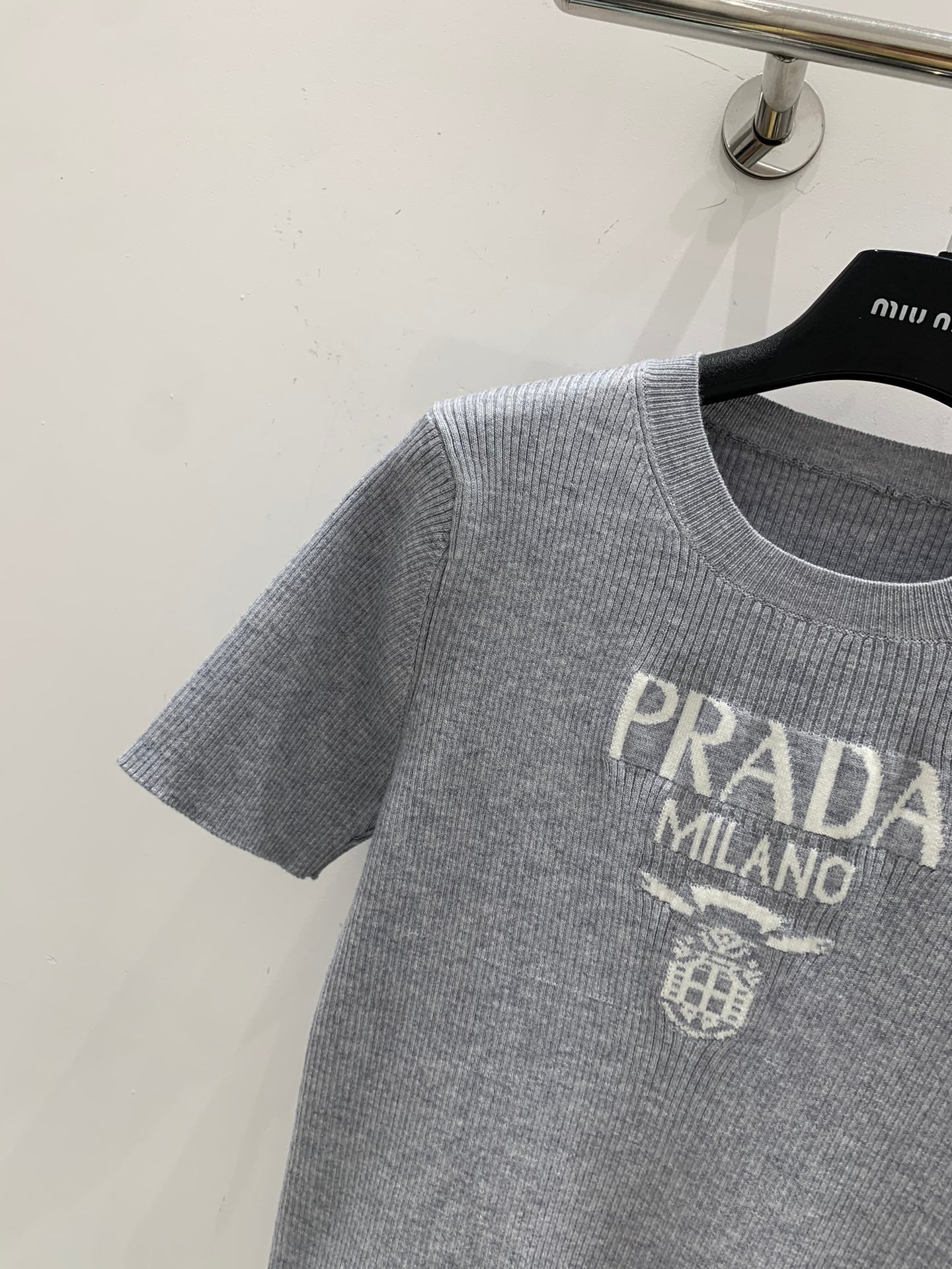 PR 26 Classic knitted crew neck short sleeves