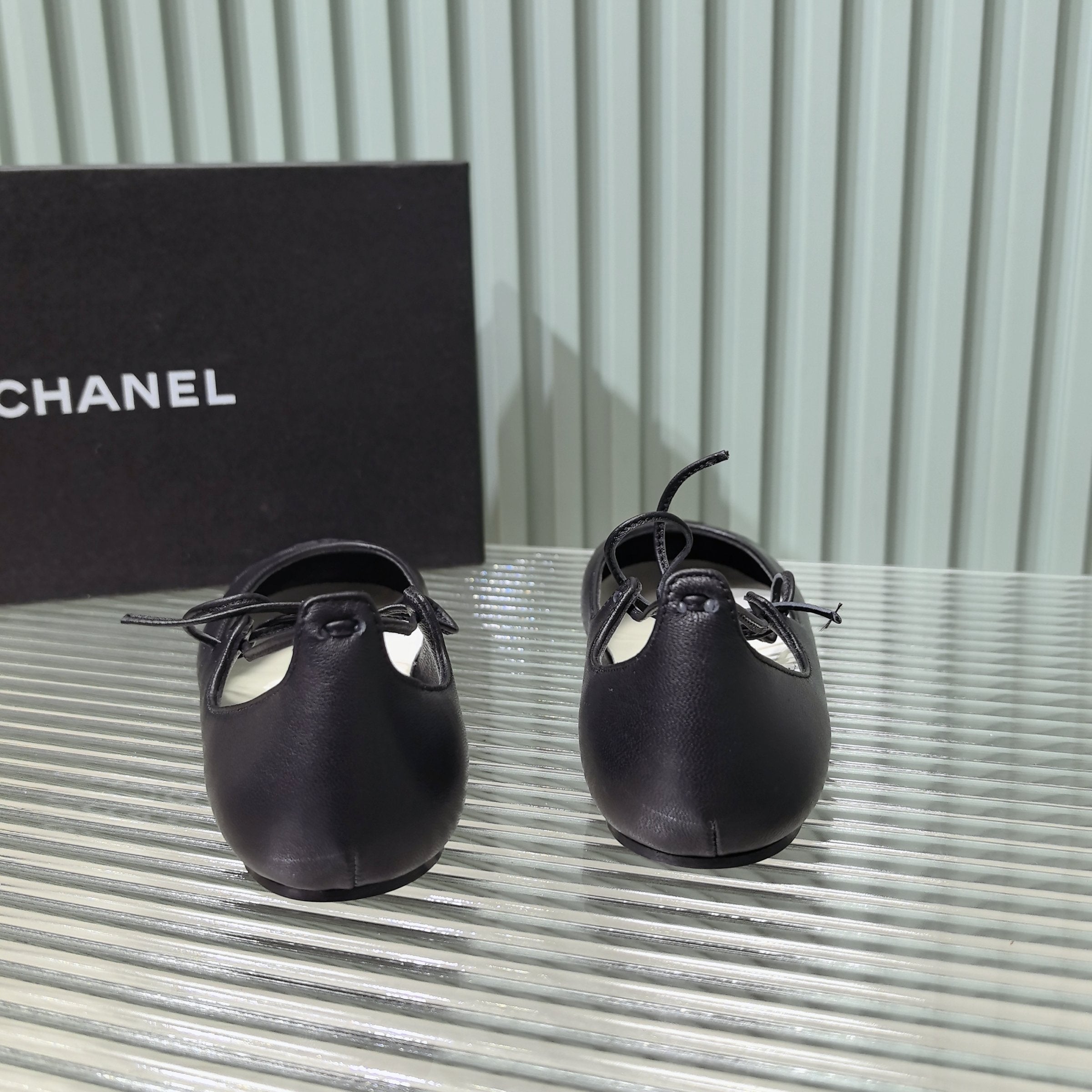 cha 26 Sheepskin lace-up dancing shoes