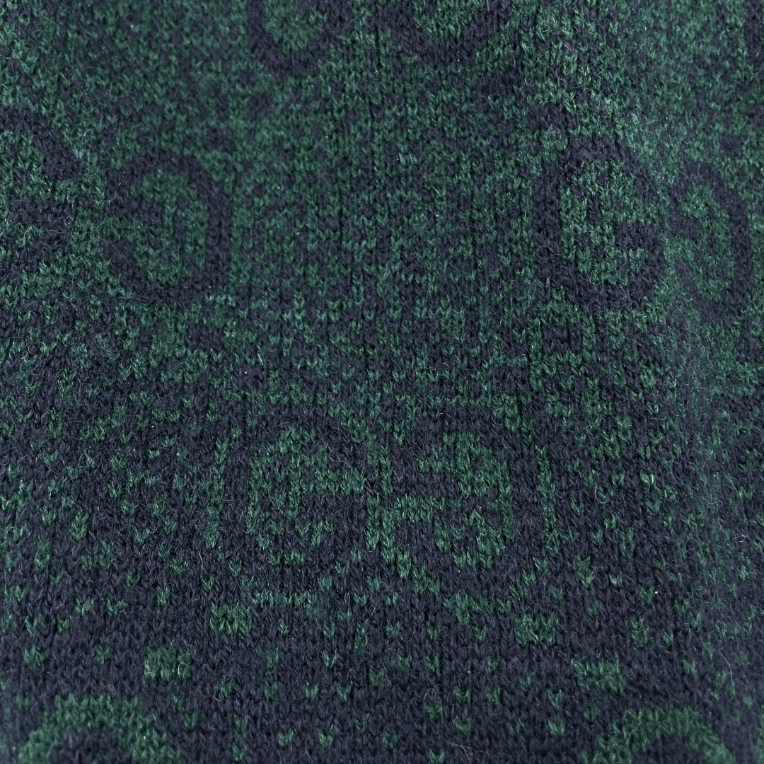 GG Gradient Printed Sweater Cardigan