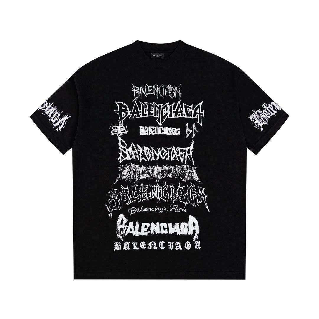 BA Printed short-sleeved T-shirt