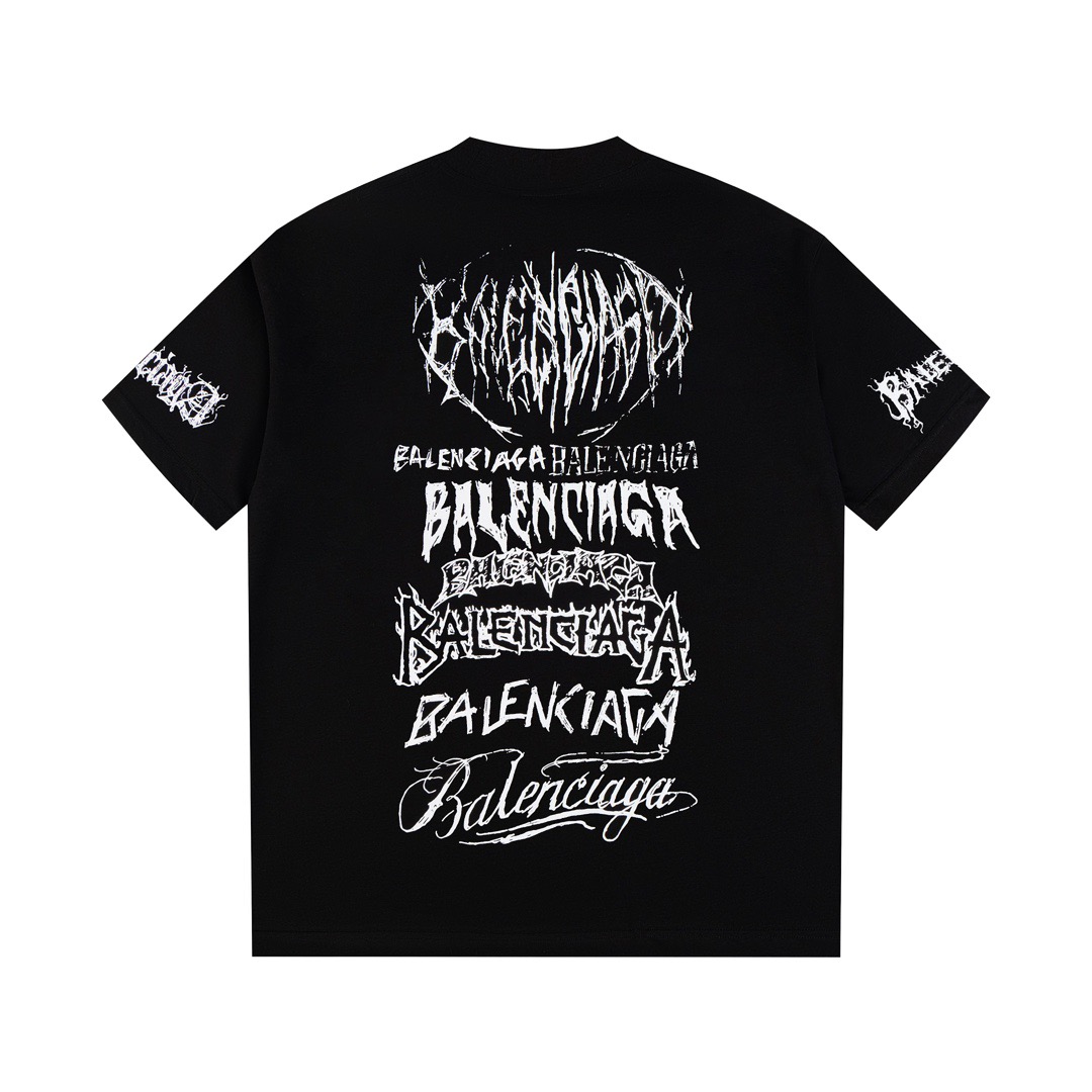 BA Printed short-sleeved T-shirt