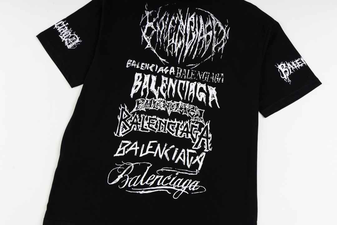 BA Printed short-sleeved T-shirt