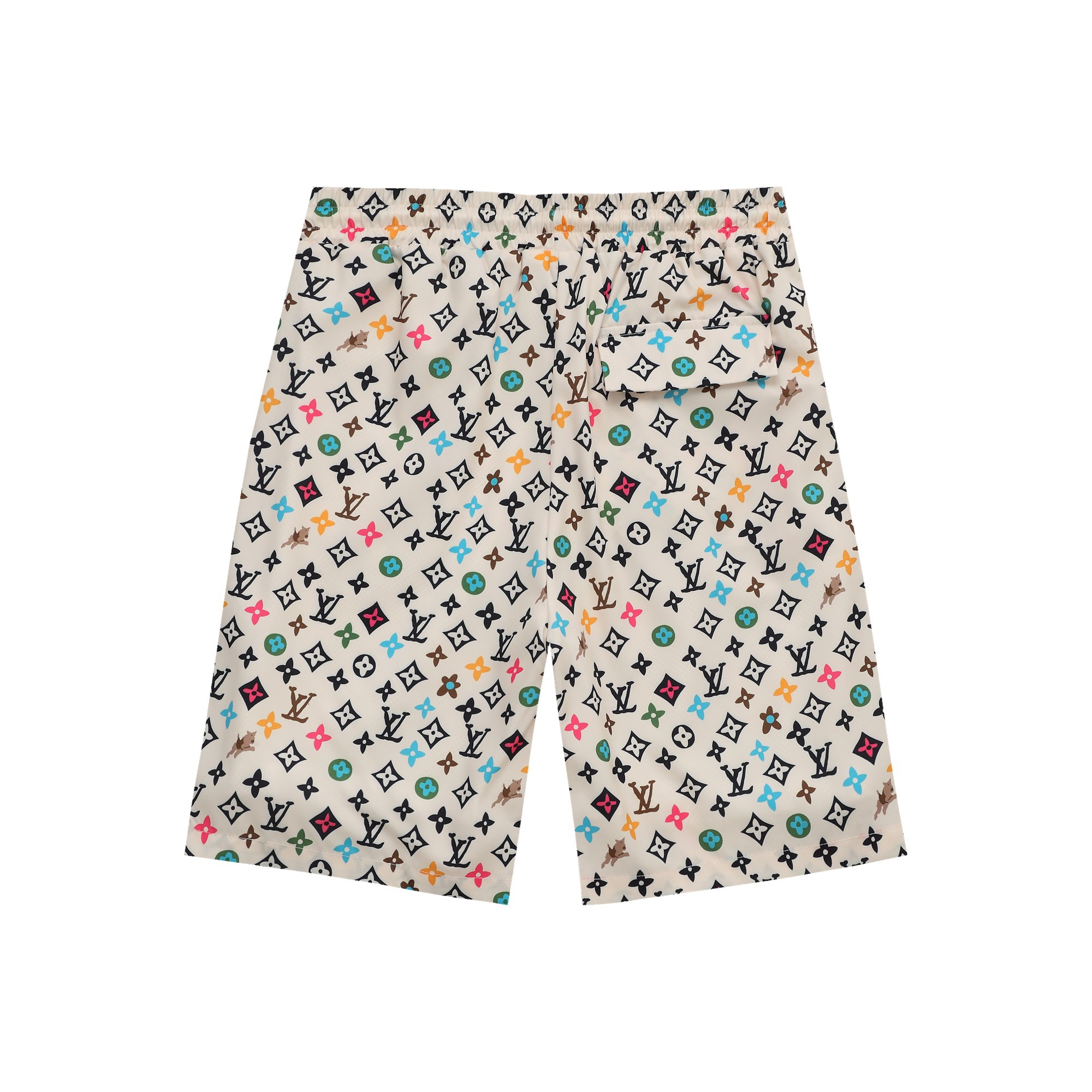 1V Colorful Full Print Short Sleeve Set
