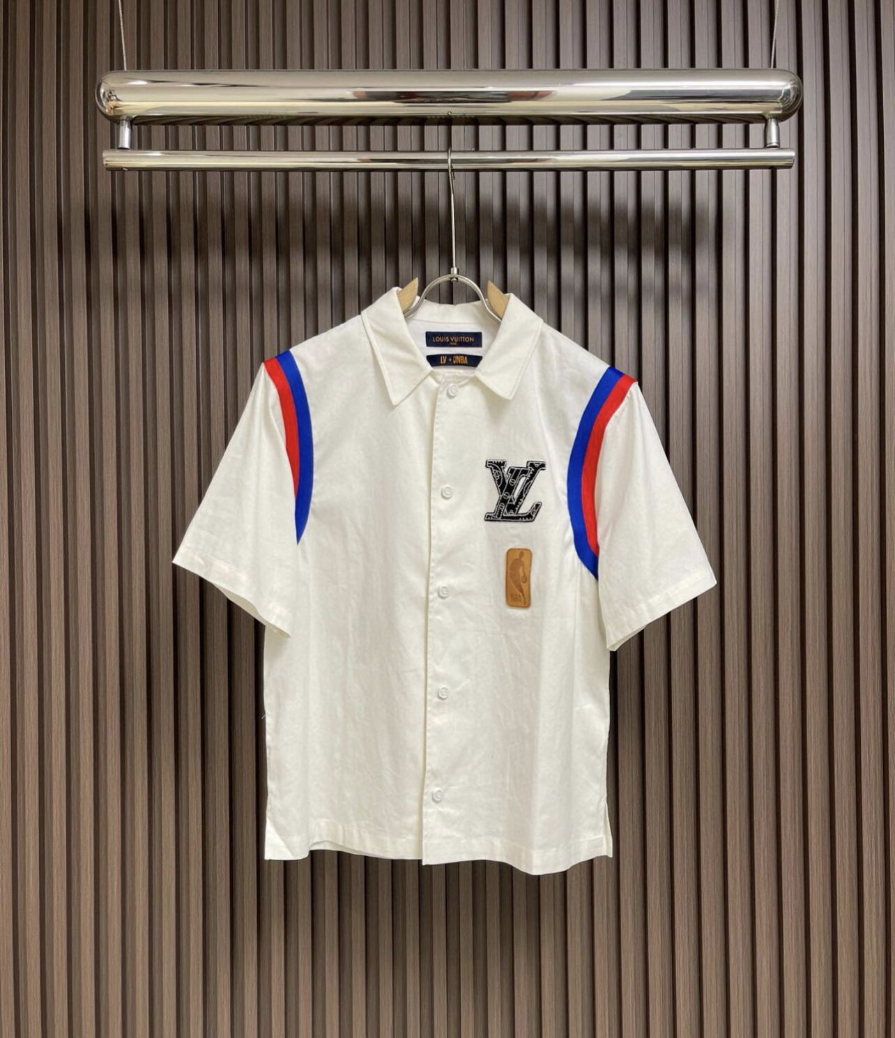 1V NBA Co branded short sleeved POLO