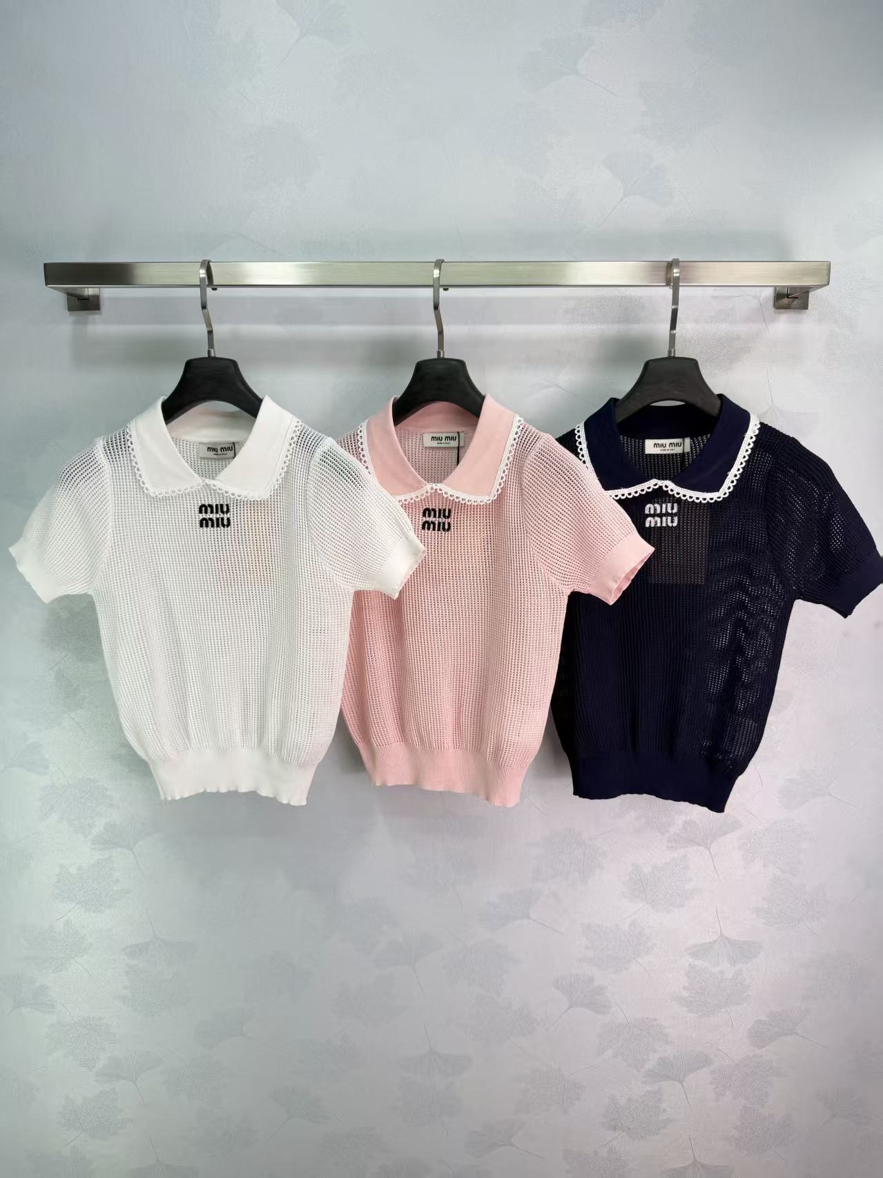Mi*26 Spring/Summer New Short Sleeve Knit Shirt