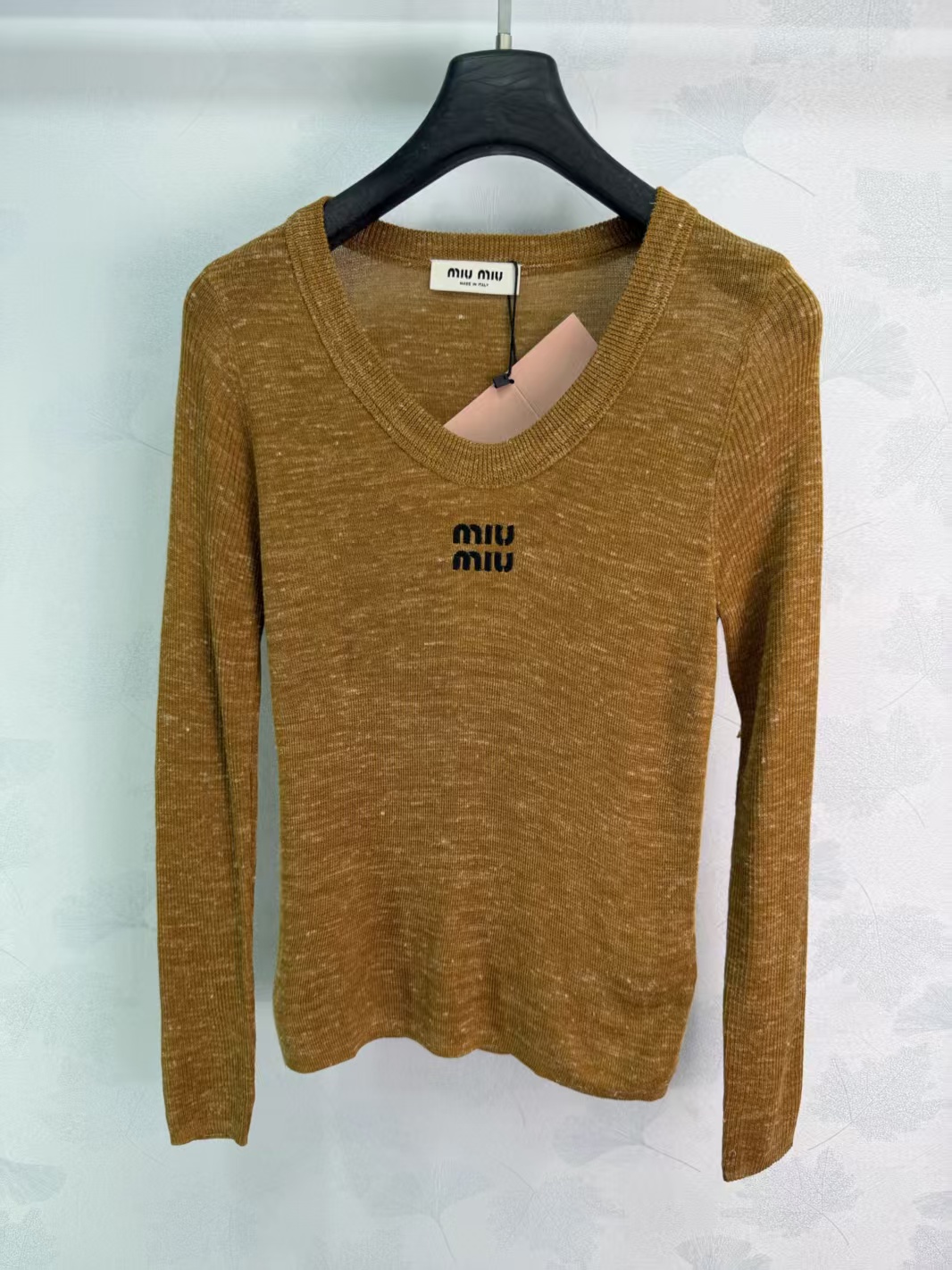 Mi*26 Spring/Summer New V-neck Long SleeveKnitwear
