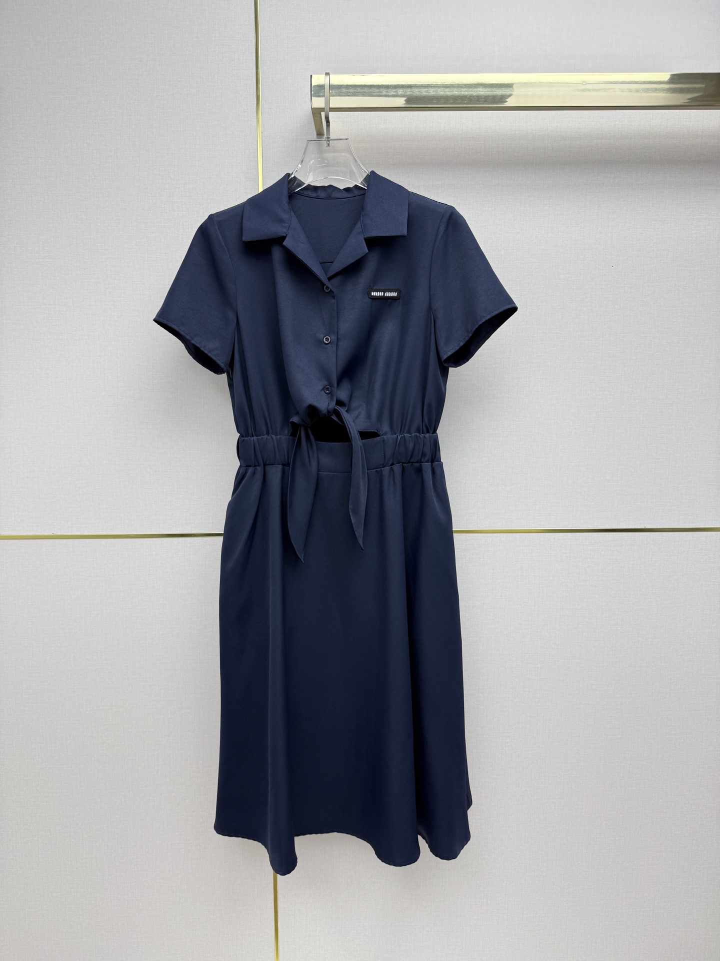 Mi short-sleeved dress