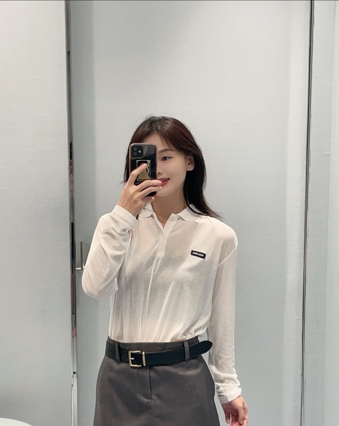 Mi*26 Early Autumn New Polo Long Sleeve