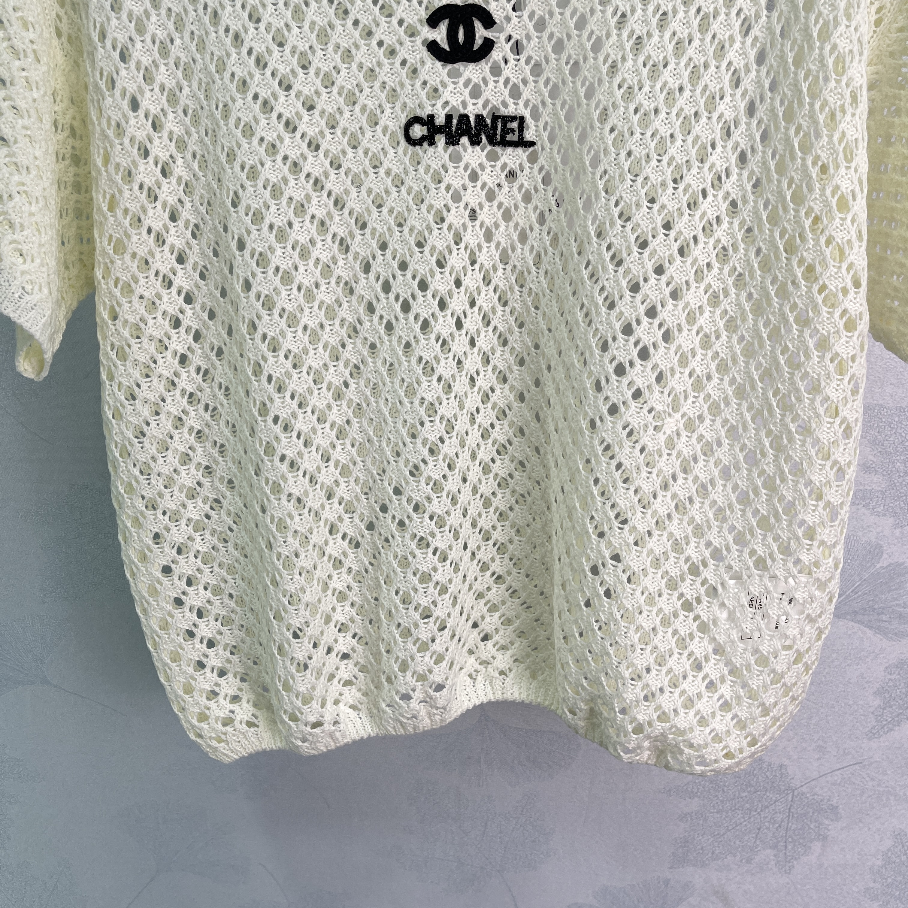 Cha* 2026 Spring/Summer New Hollow Knit Short Sleeve