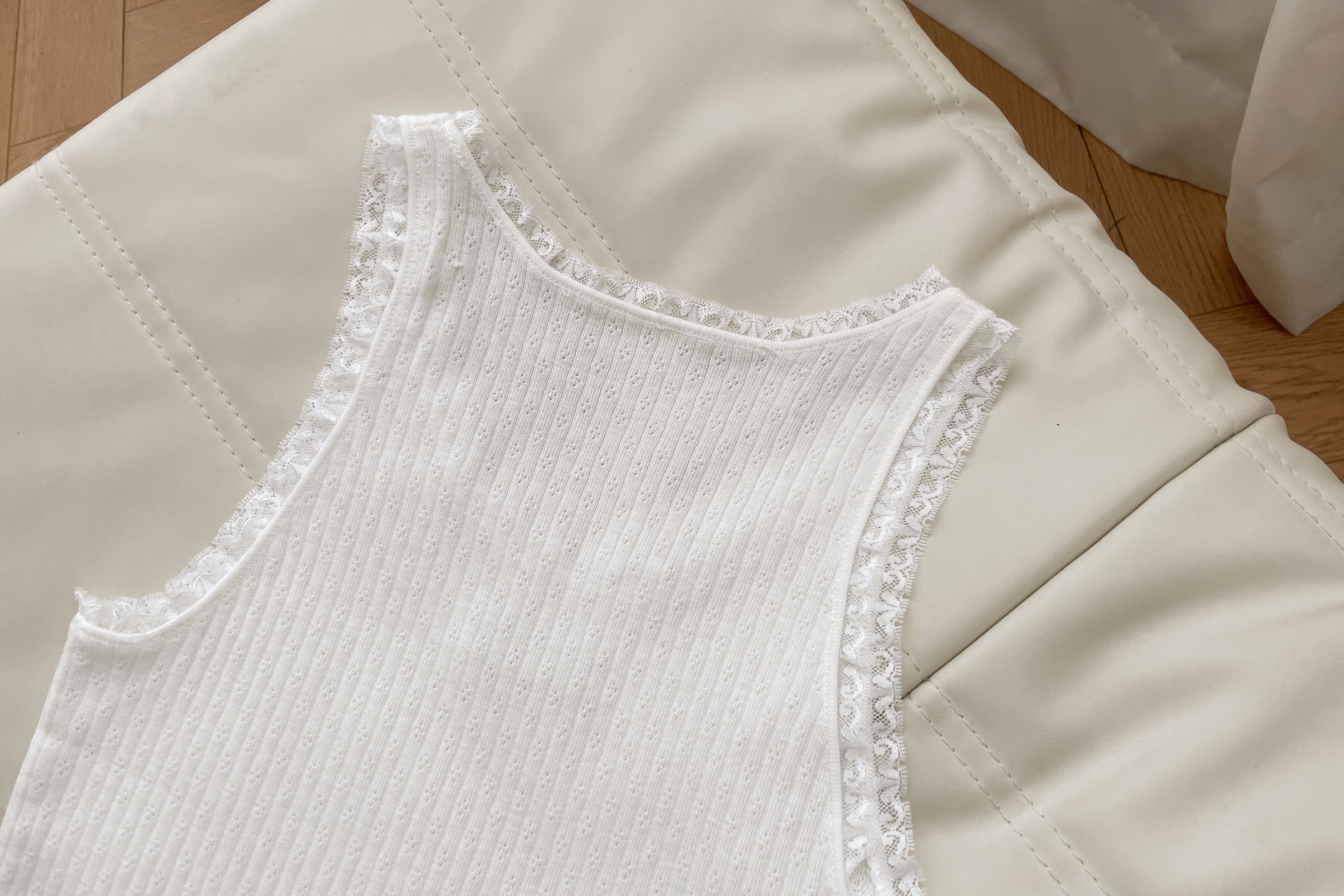 Mi Lace-trimmed Knit Camisole