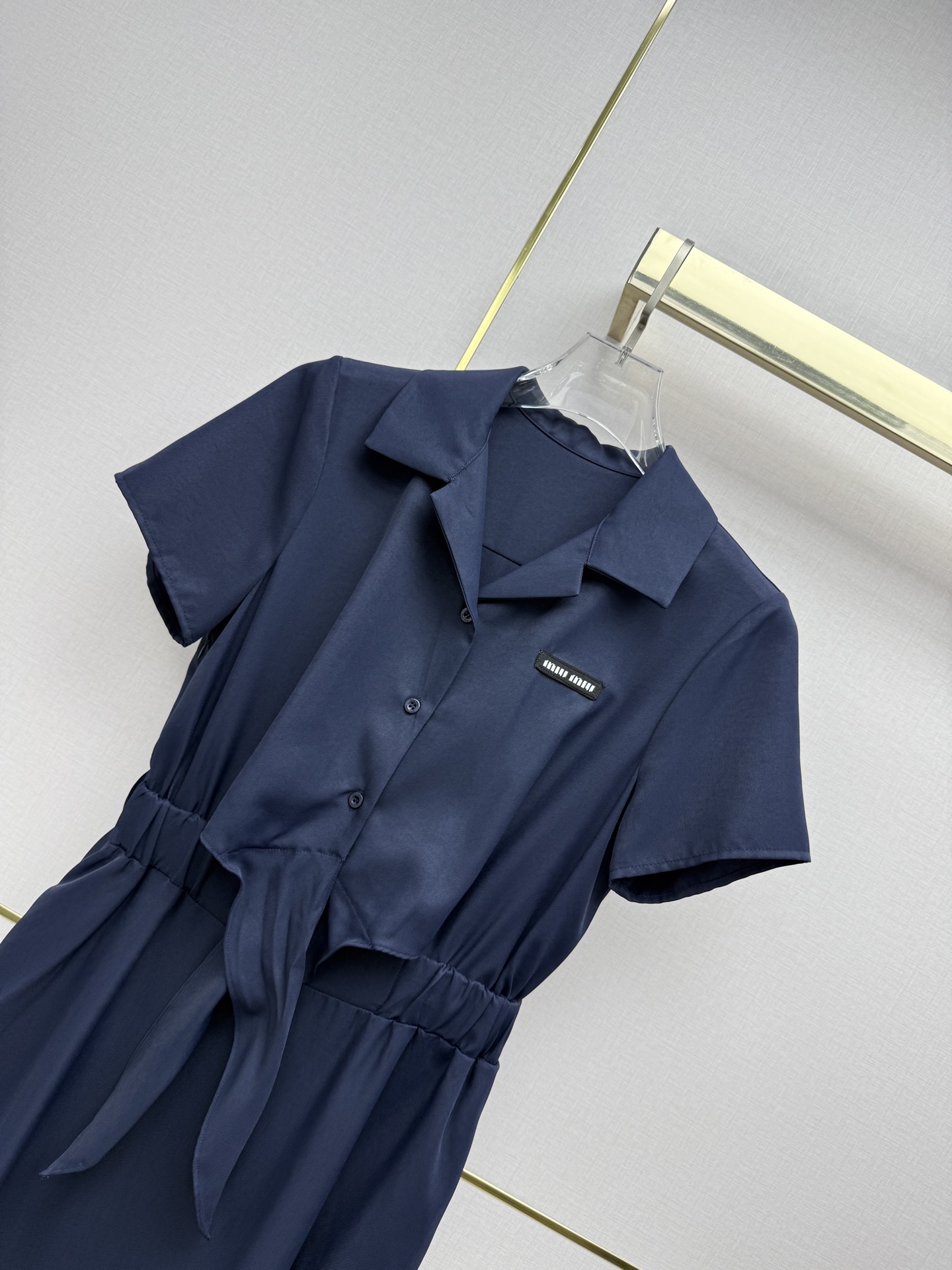 Mi short-sleeved dress