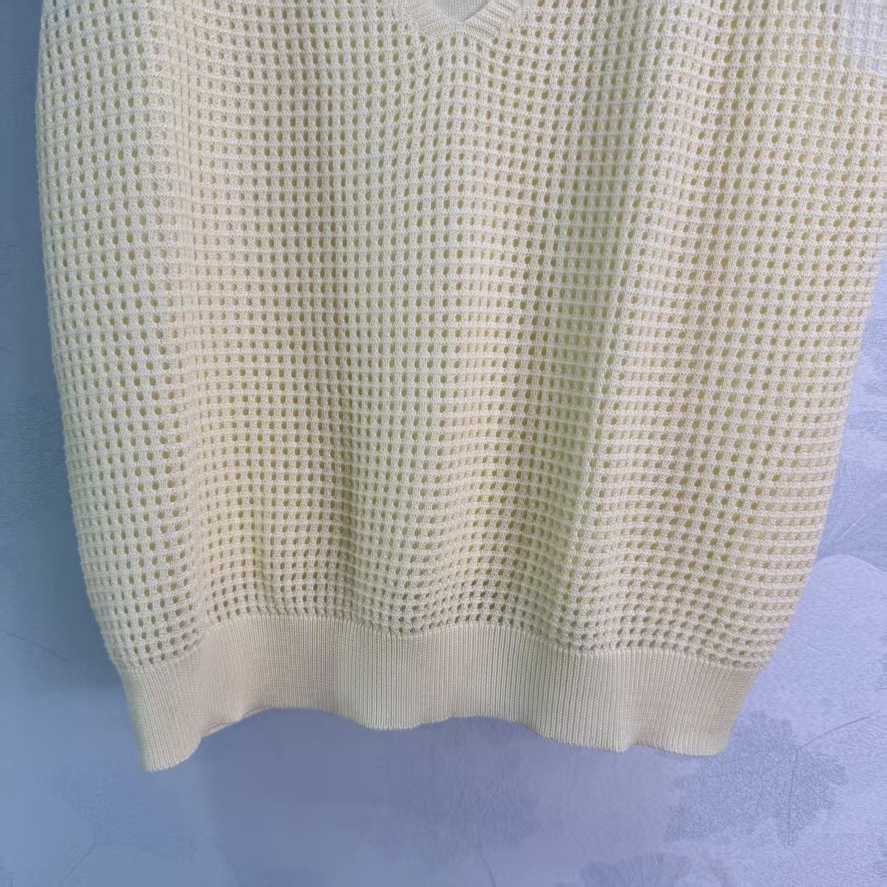 Mi*26 Spring/Summer New Hollow Knit Vest