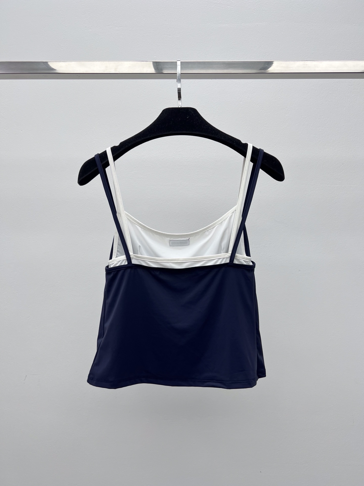 Mi* Fake two-piece slip dress