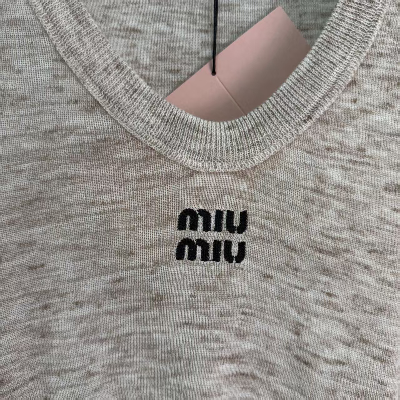 Mi*26 Spring/Summer New V-neck Long SleeveKnitwear
