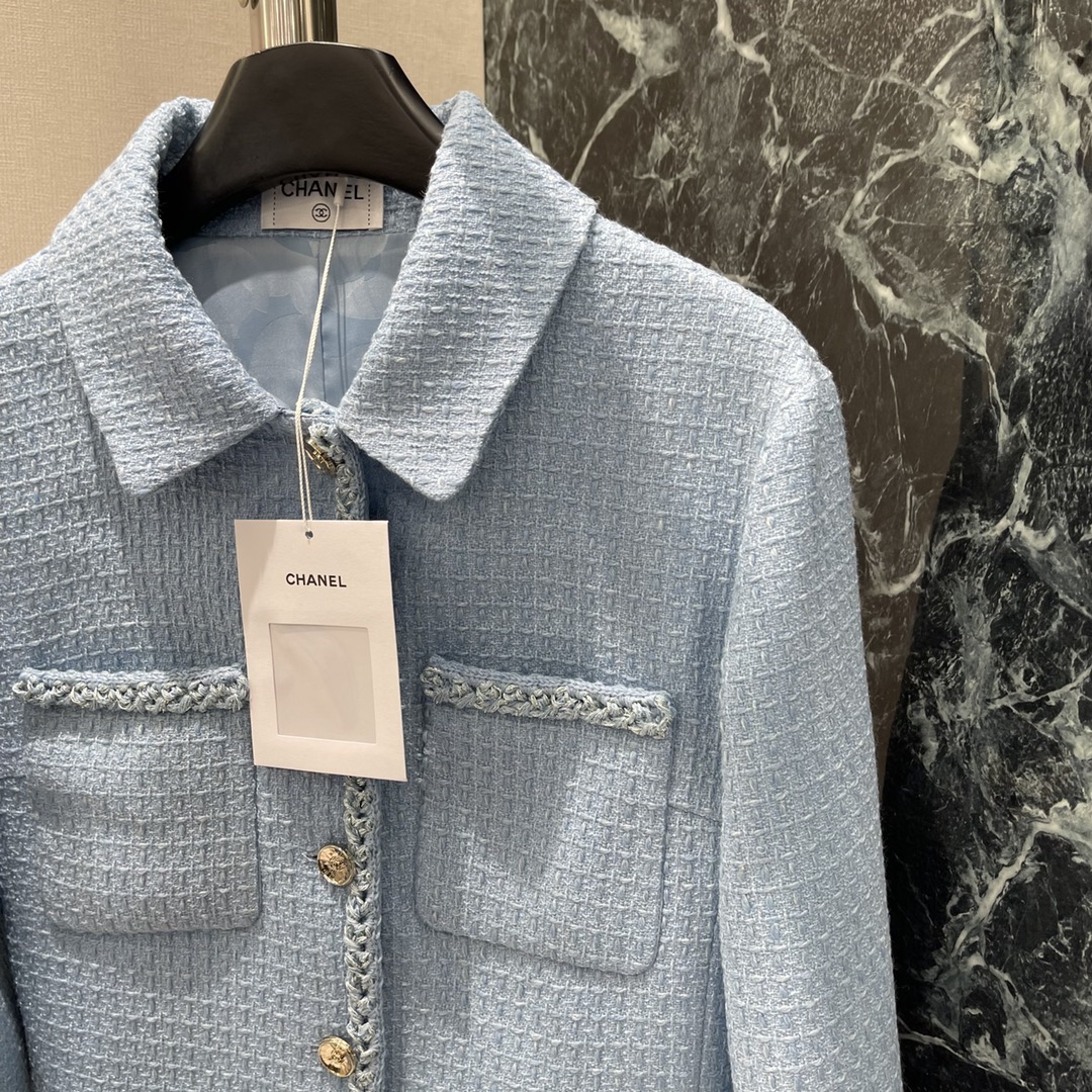CC 25SS Blue woolen jacket