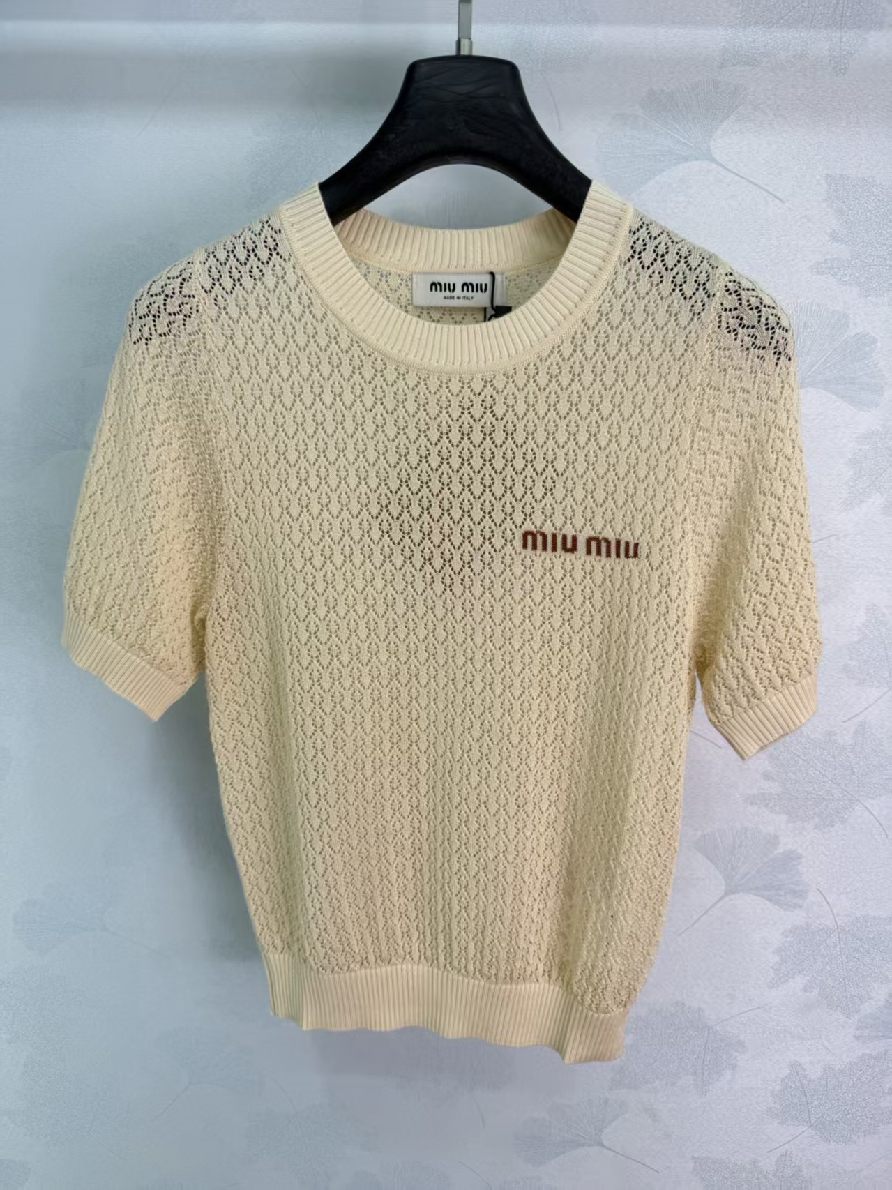 Mi*26 Spring/Summer New Knit Short Sleeve