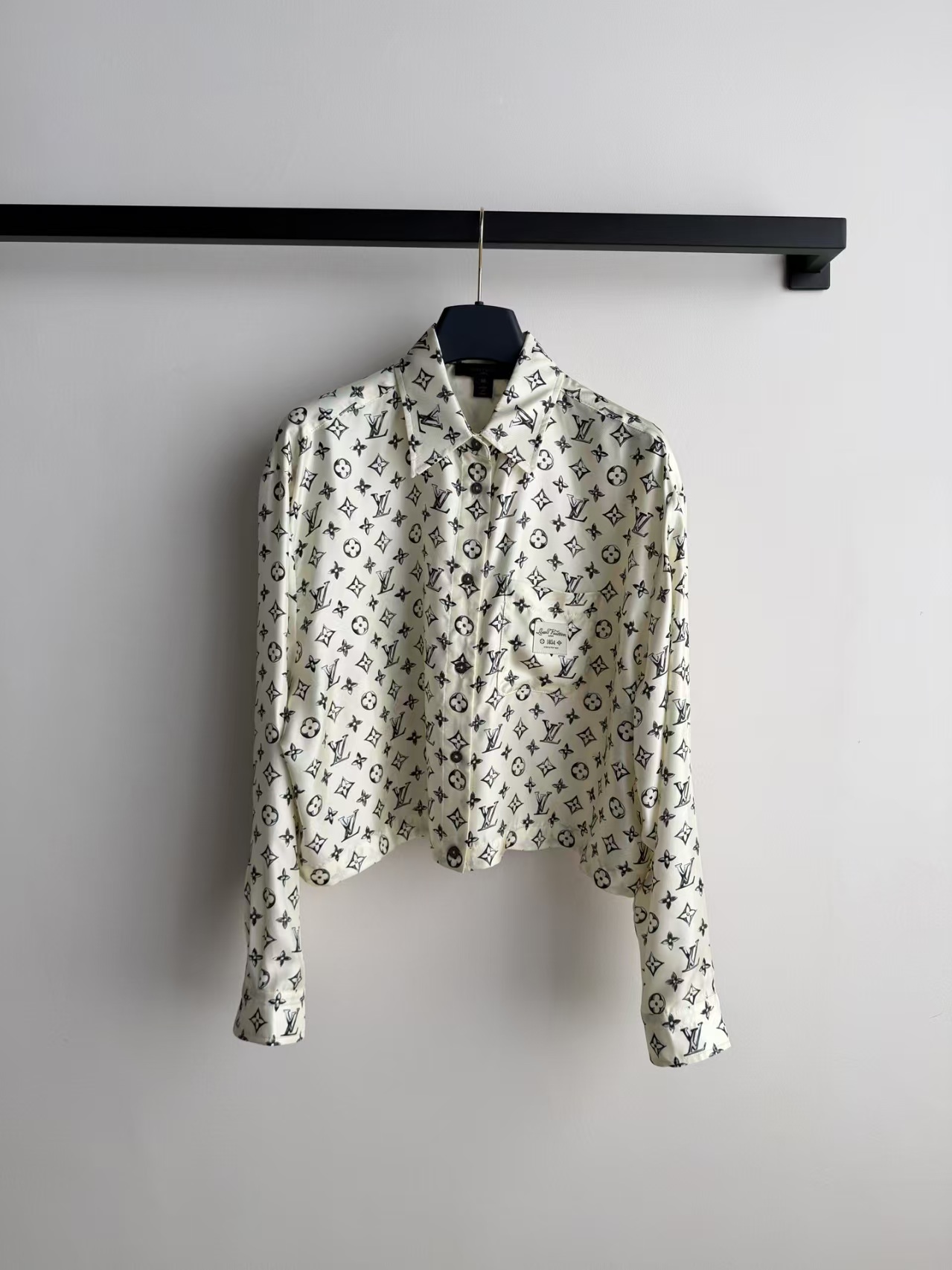 LO 2026 Early Autumn Series Monogram Silk Shirt
