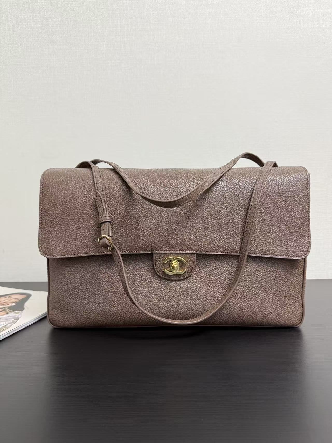 CC26SS MIX Flap Bag, GD Same Style