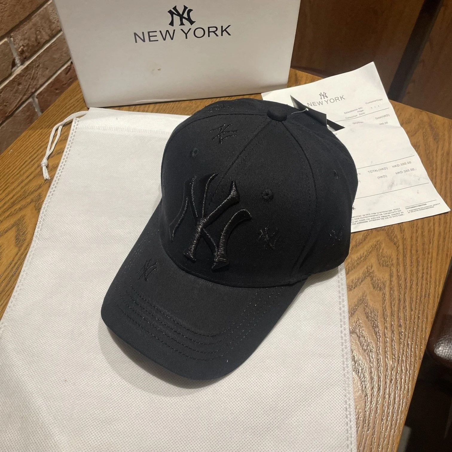 M Series New Fashionable All-match Embroidered Baseball Cap
