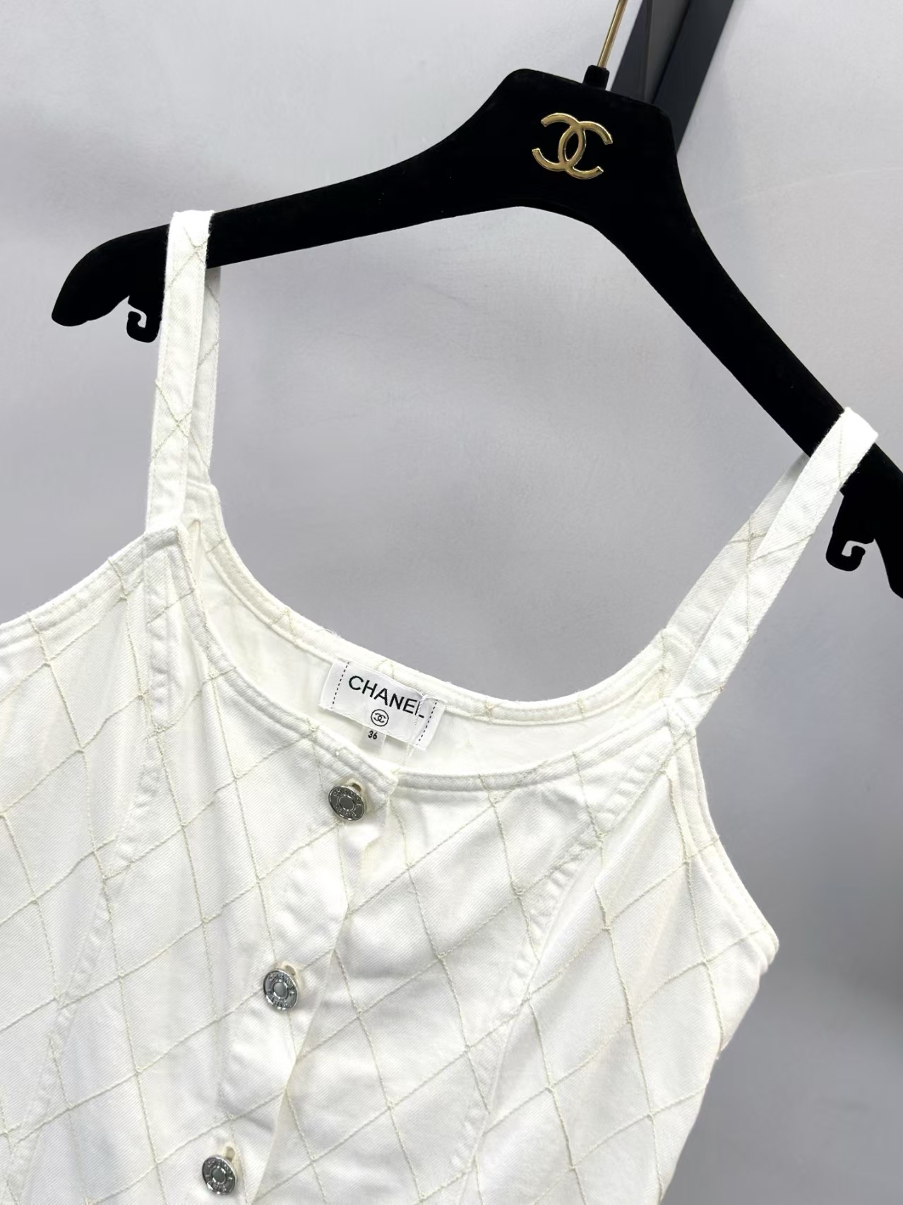 Cha Style Quilted Camisole Dress