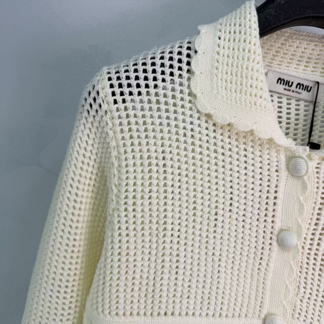 Mi *2026 Spring/Summer Series Rose Hollow KnitCardigan