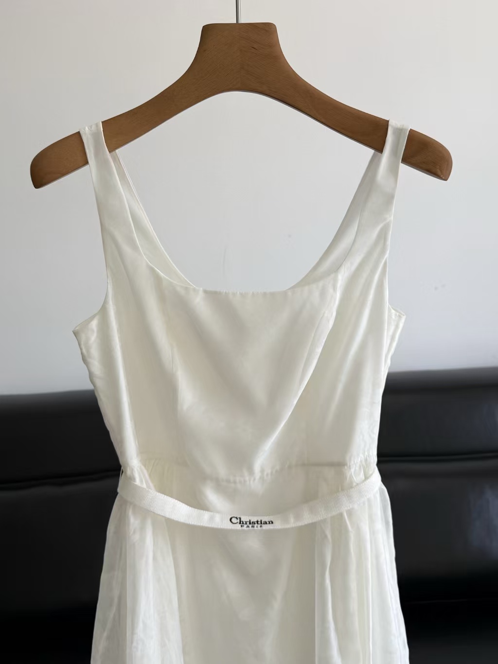 Di 26ss Mulberry Silk Organza Maxi Dress