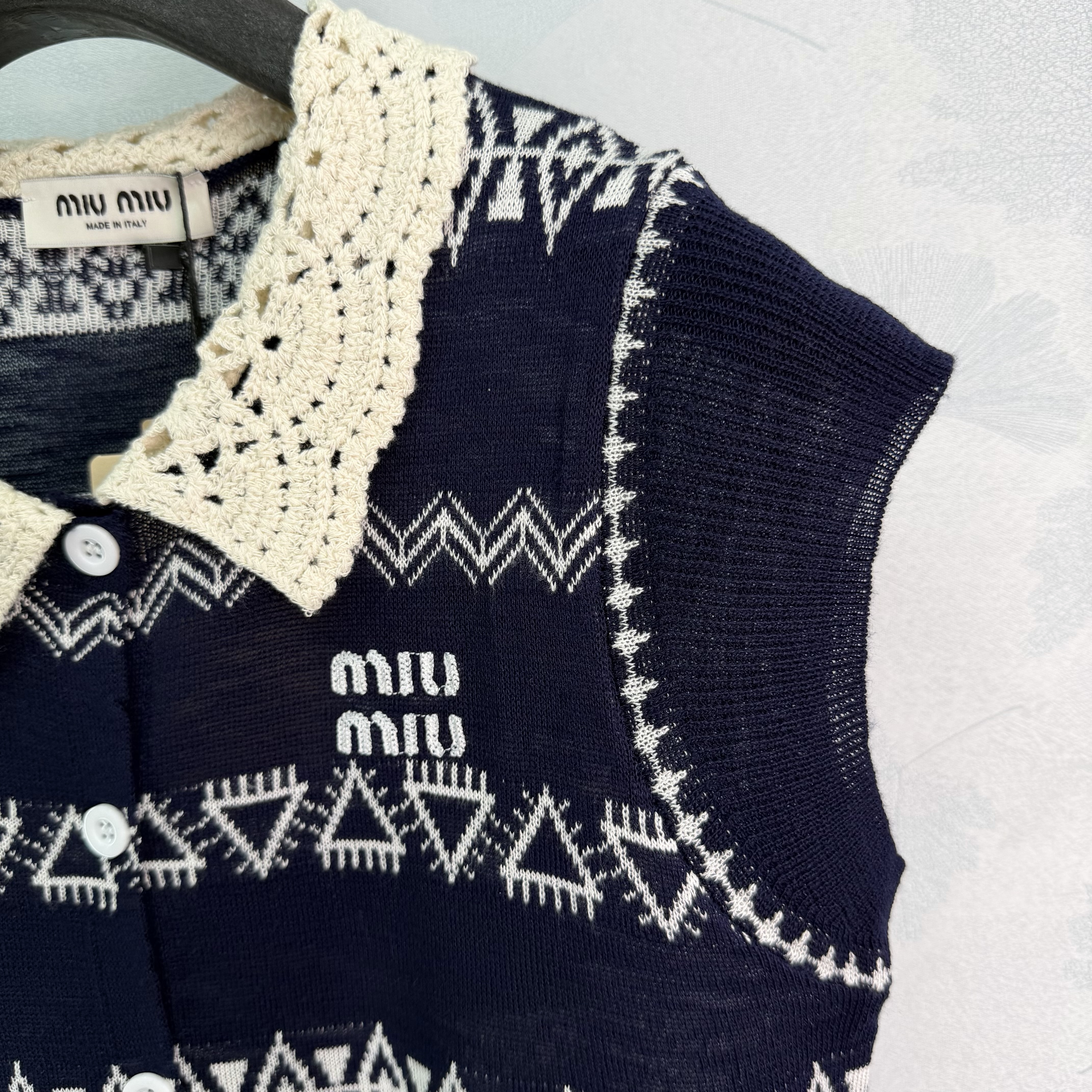 Mi*26 Spring/Summer New Sleeveless Knit Cardigan