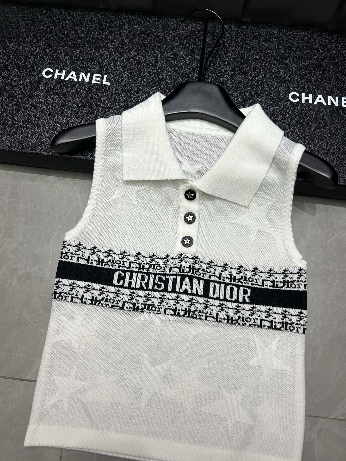 DIA 25SS Dark knit polo