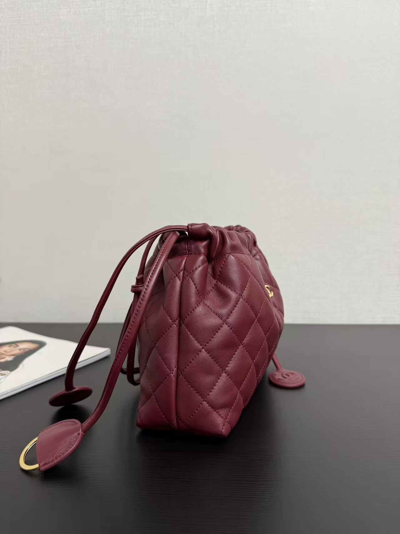 CC26SS Drawstring Bucket Bag