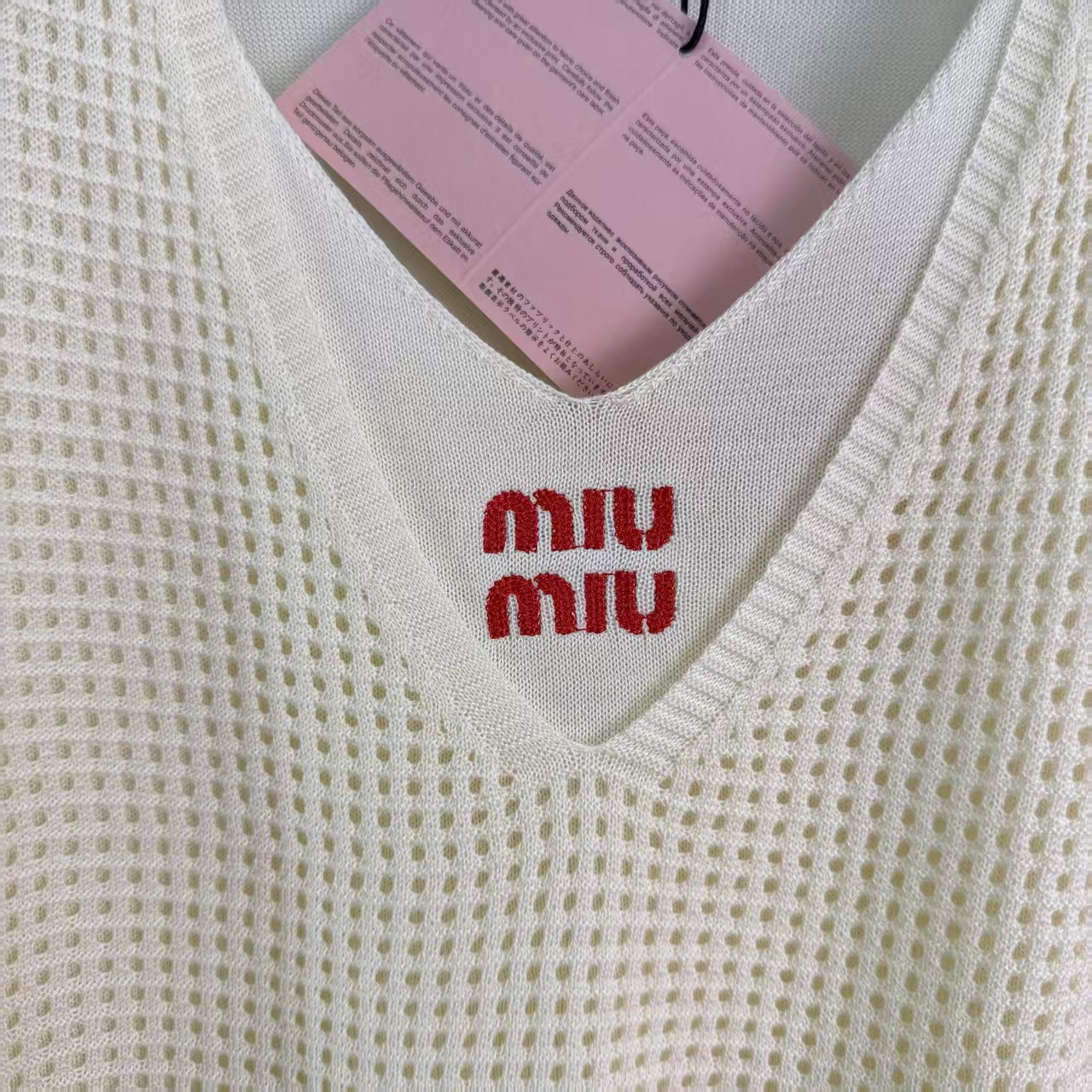 Mi*26 Spring/Summer New Hollow Knit Vest