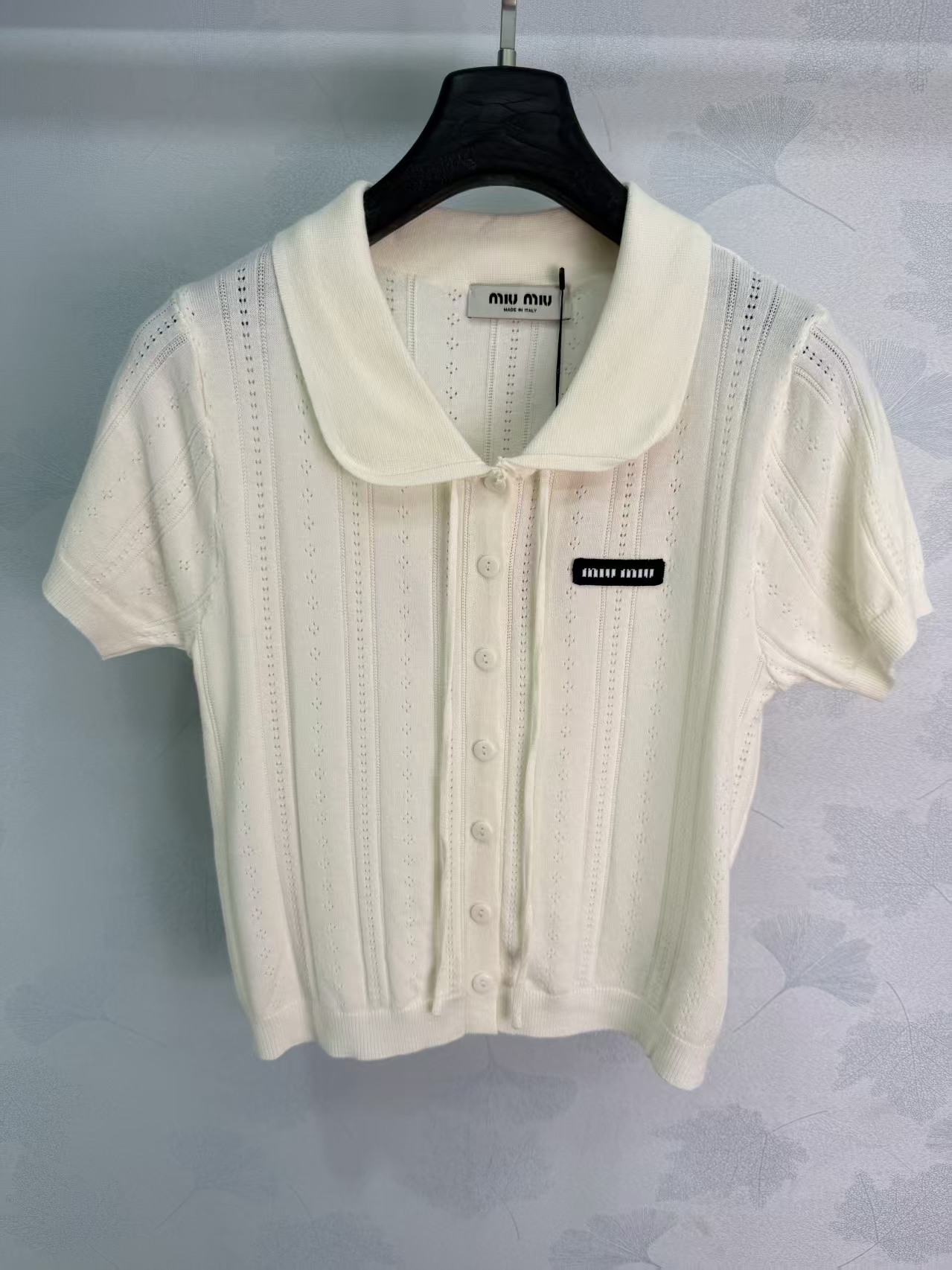 Mi*26 Spring/Summer New Preppy Style Polo Knit Short sleeve