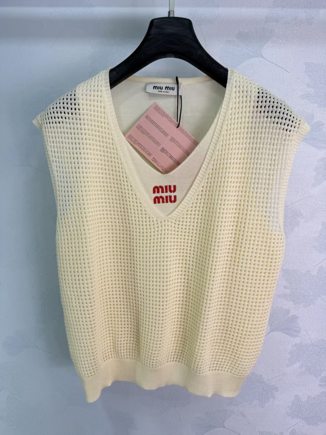Mi*26 Spring/Summer New Hollow Knit Vest