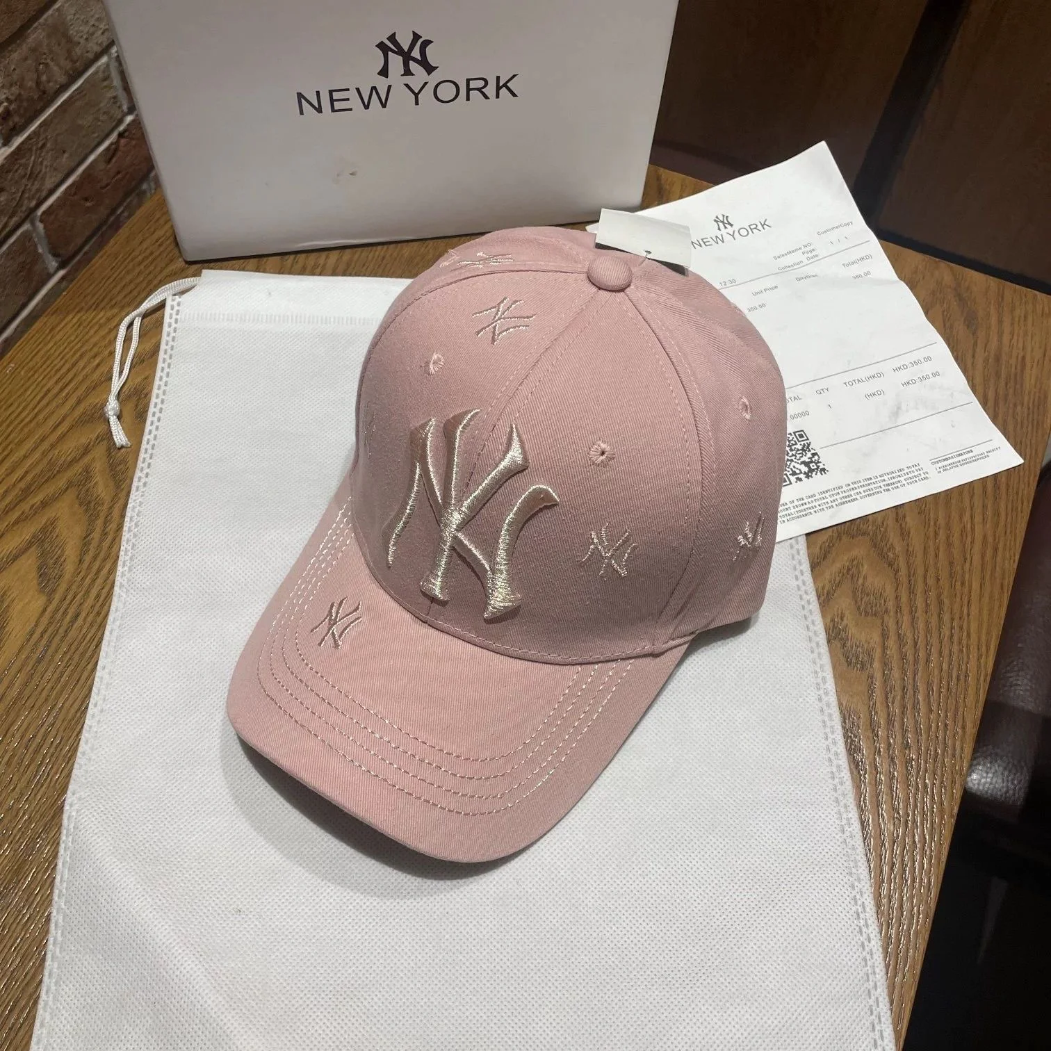 M Series New Fashionable All-match Embroidered Baseball Cap