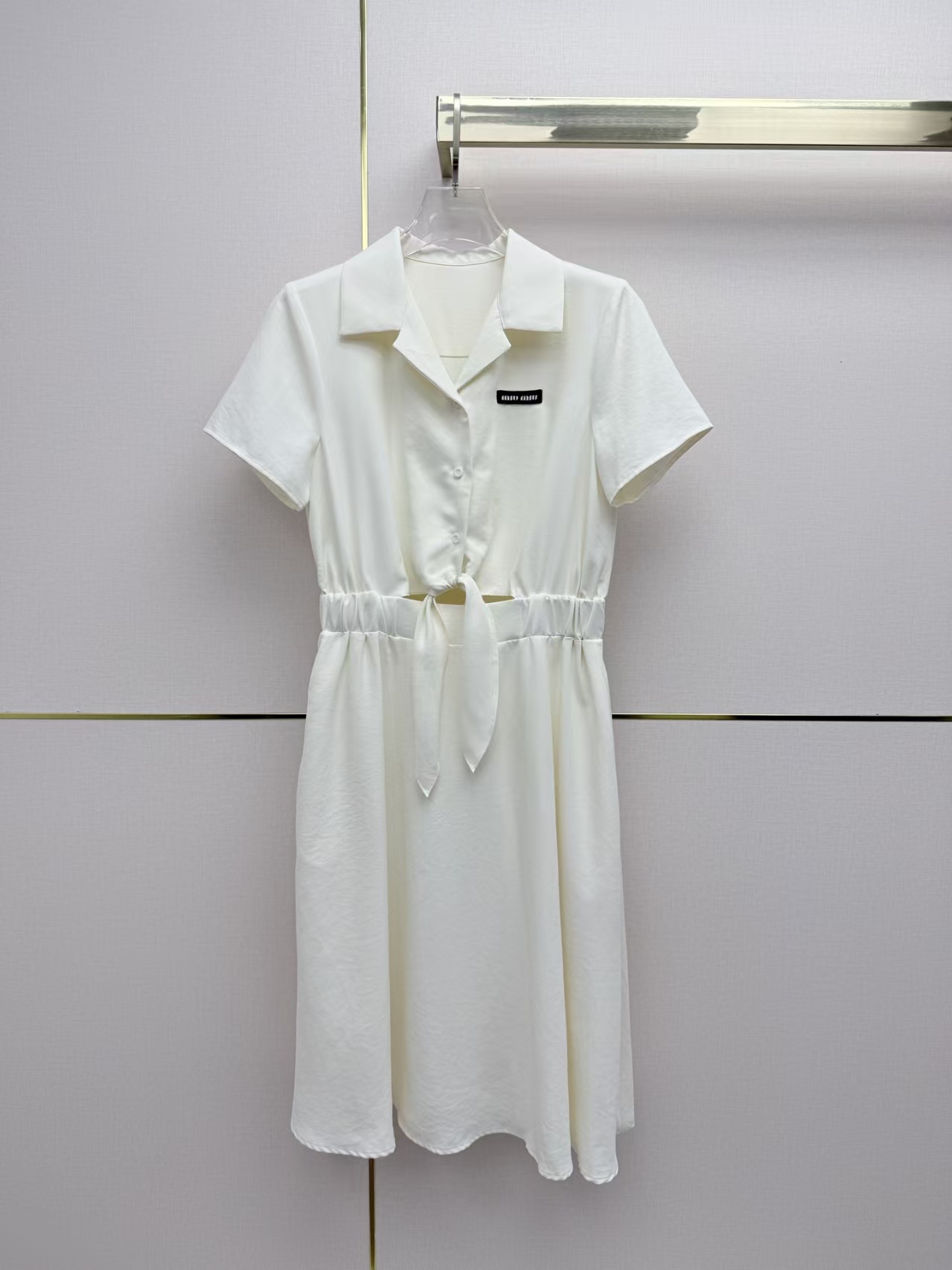 Mi short-sleeved dress