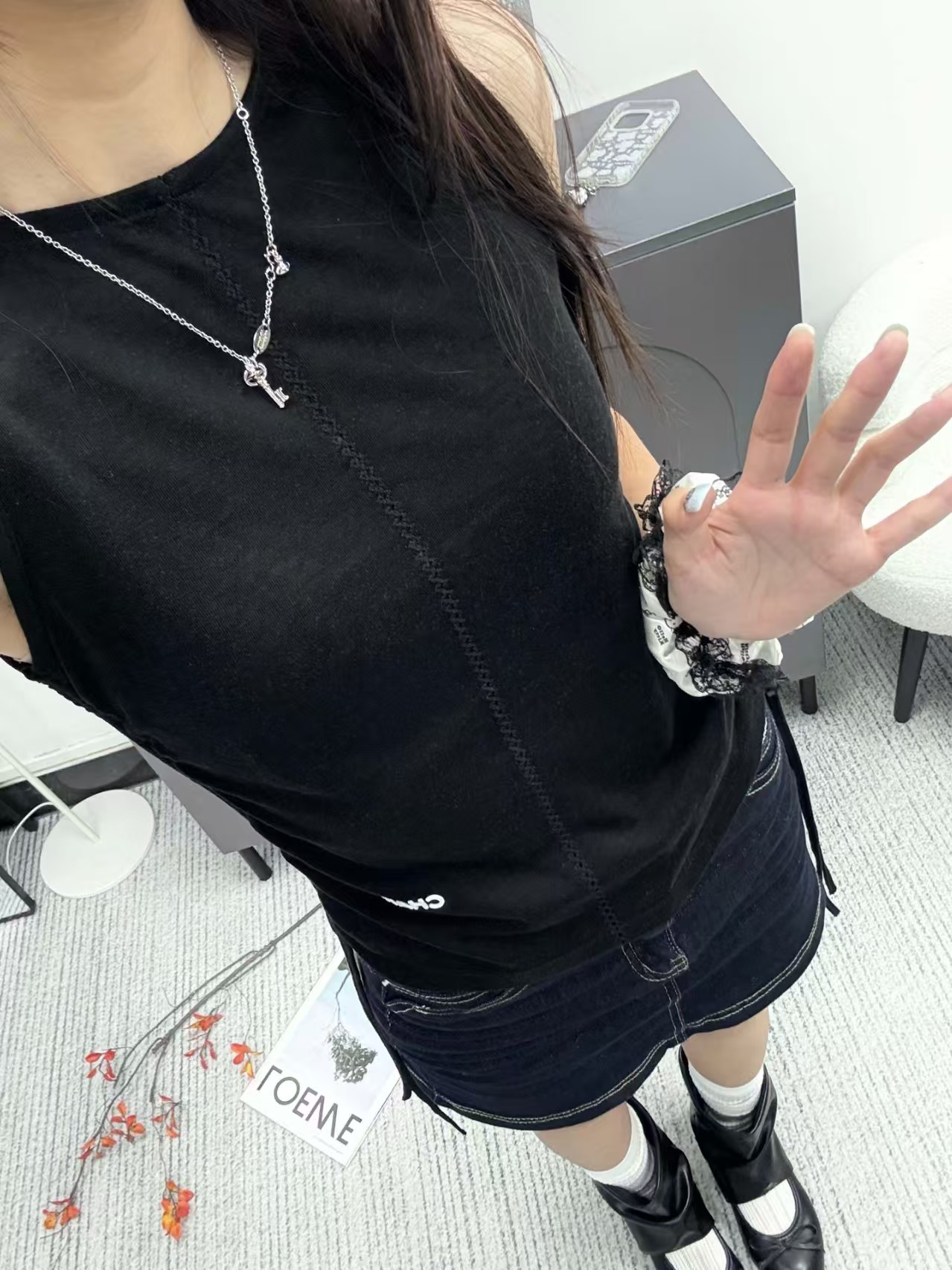 Cha 26 Summer New Drawstring TankTop