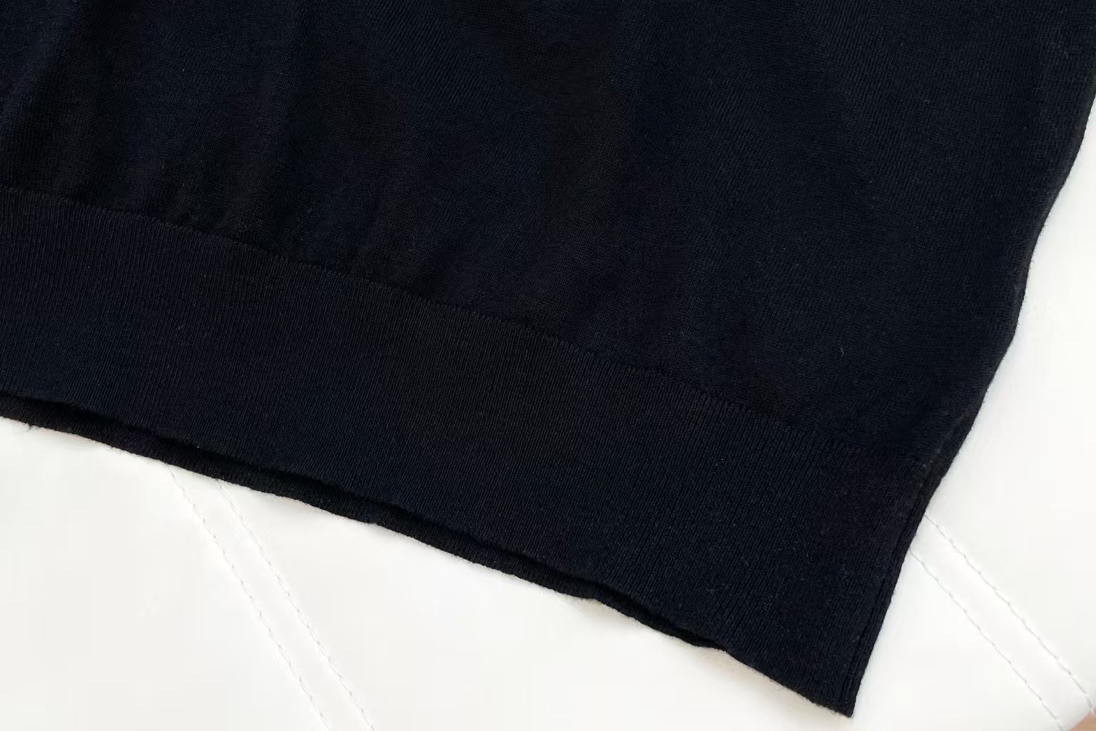 Cha Style Contrast Collar Bow Tie Knit Short Sleeve
