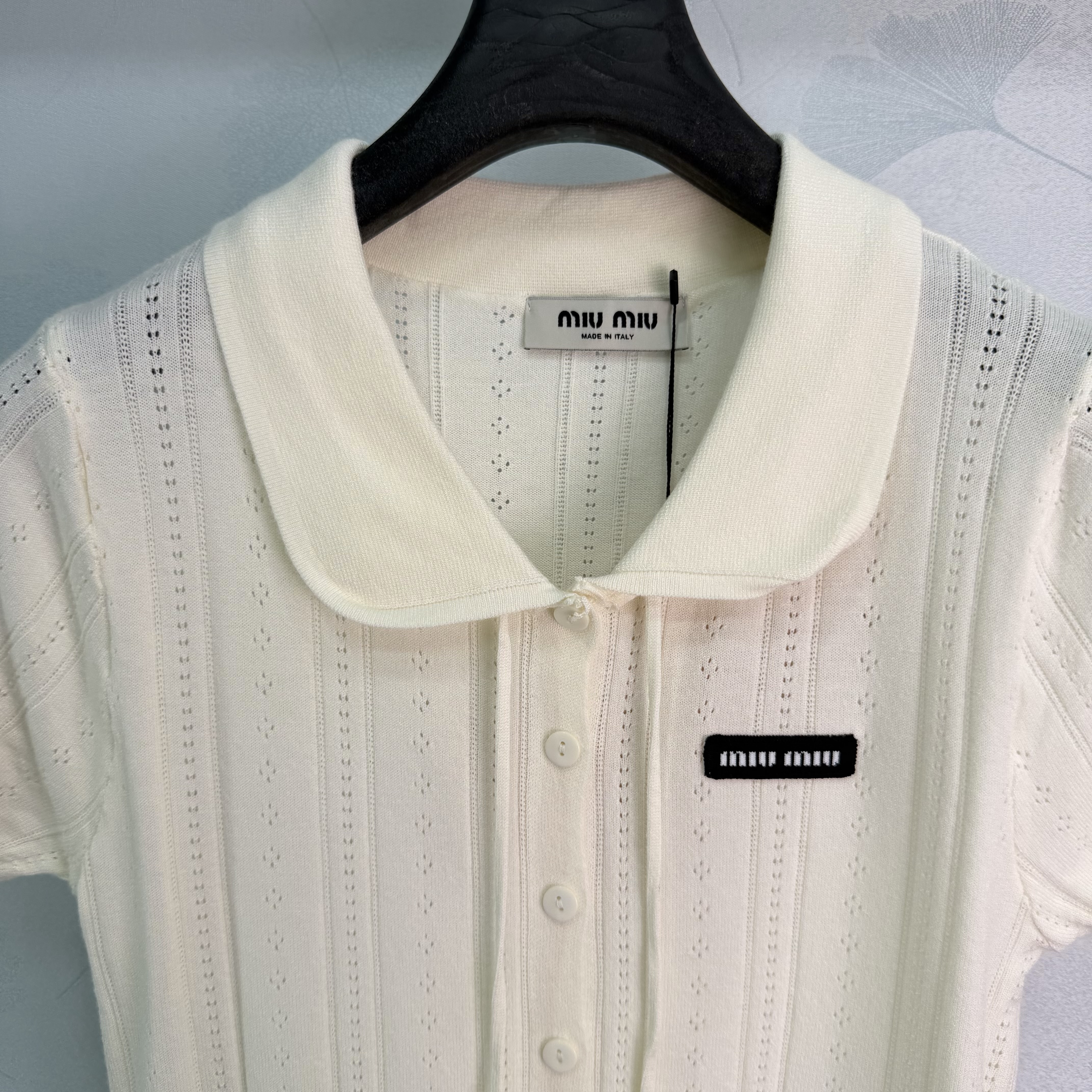 Mi*26 Spring/Summer New Preppy Style Polo Knit Short sleeve