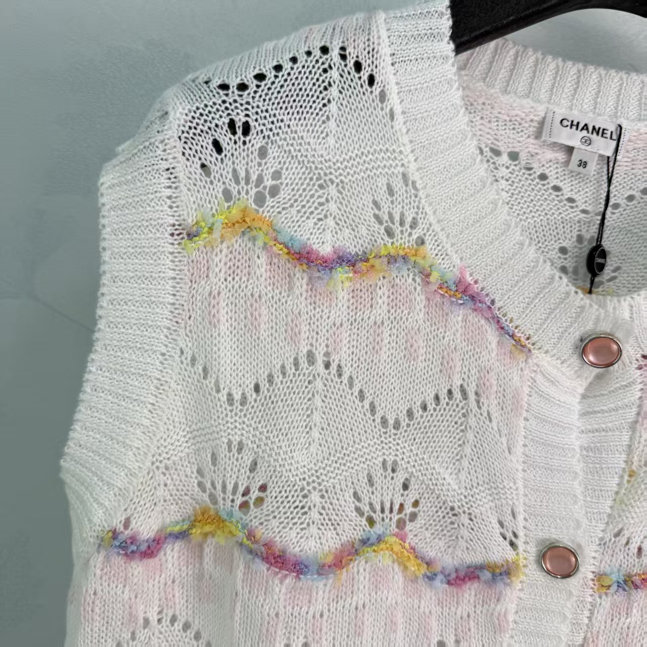 Cha* 2026 Spring/Summer New Stripe Knit Vest!