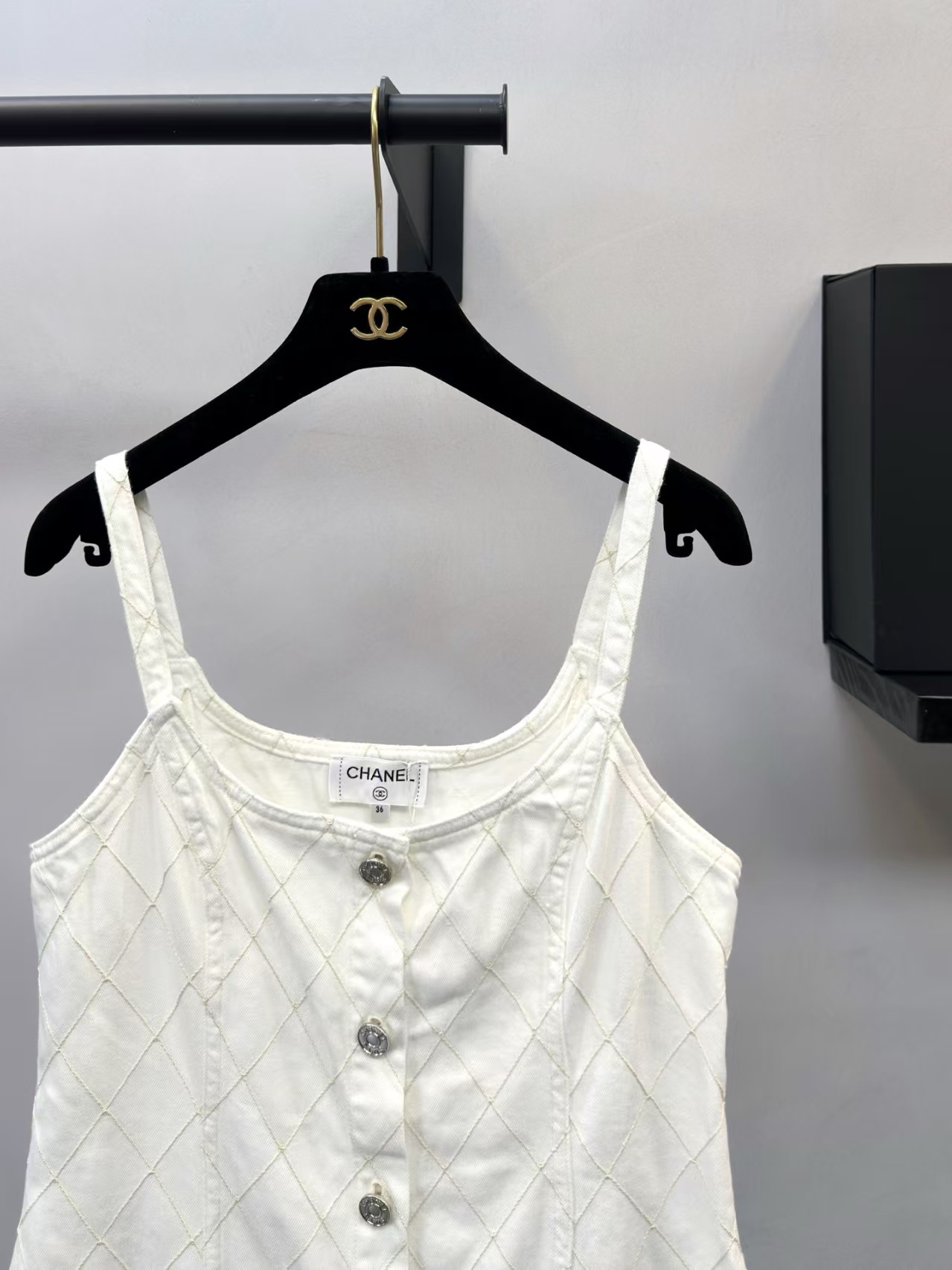Cha Style Quilted Camisole Dress