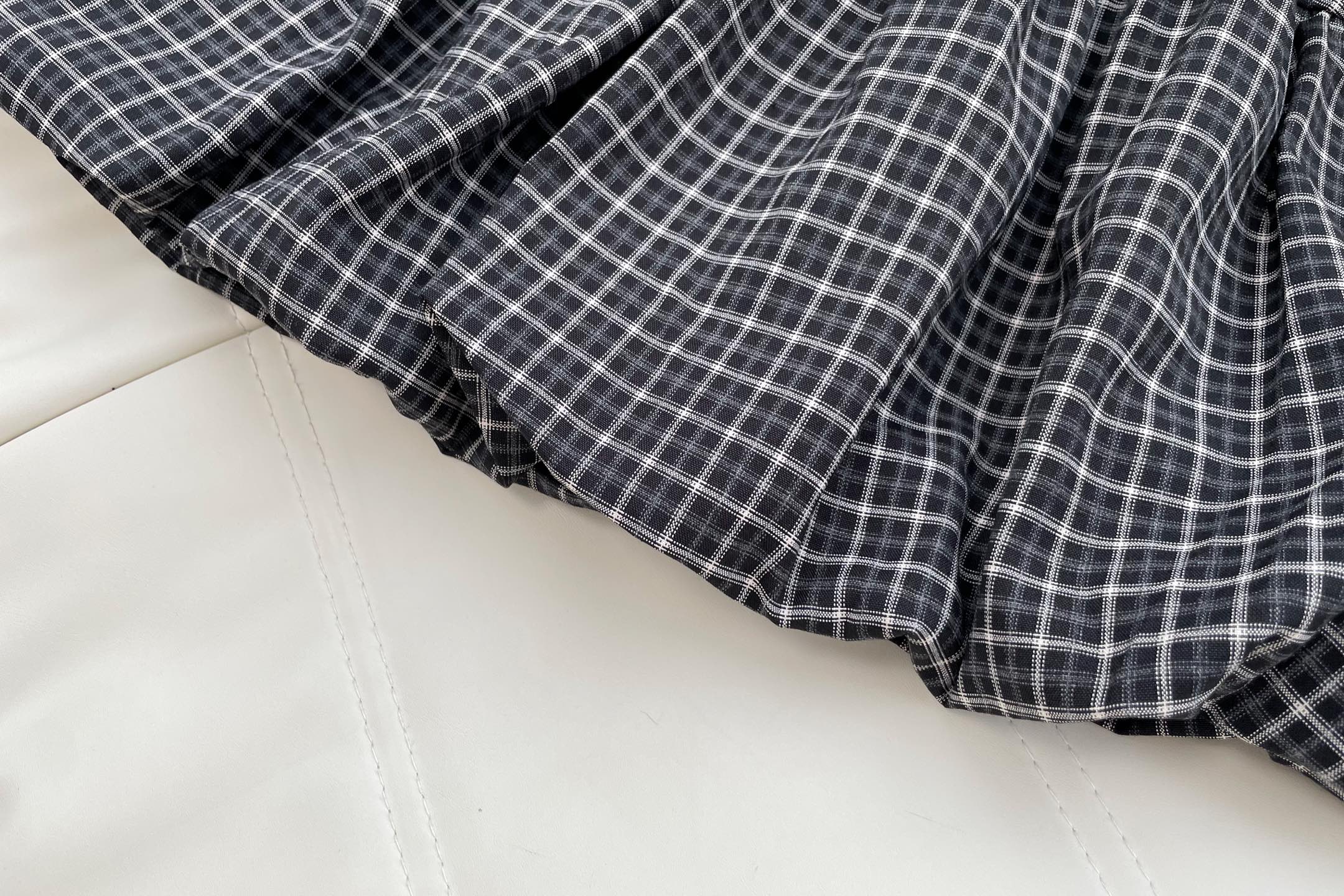 Mi-style tulip puffy Mi skirt