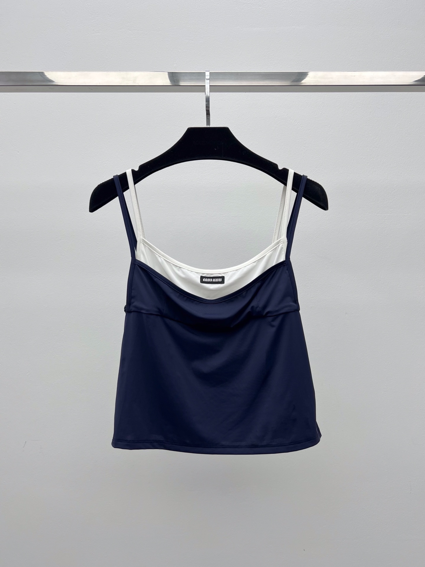 Mi* Fake two-piece slip dress