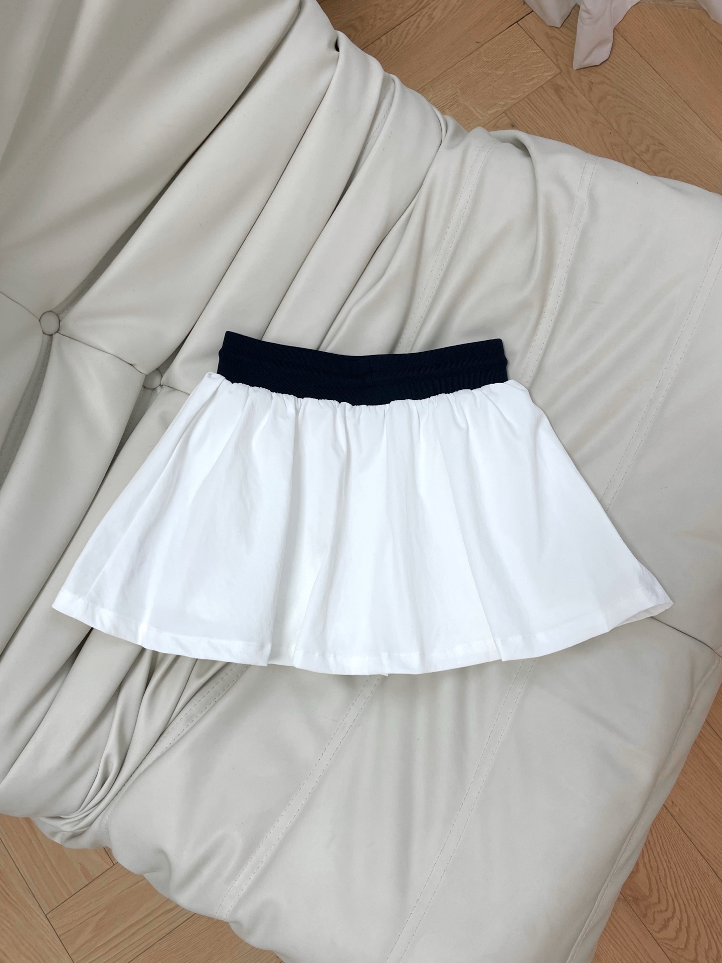Mi Ruffled Drawstring Skirt