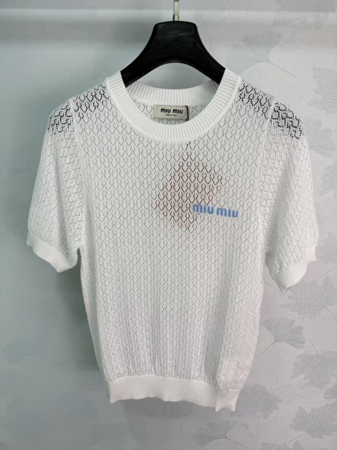 Mi*26 Spring/Summer New Knit Short Sleeve