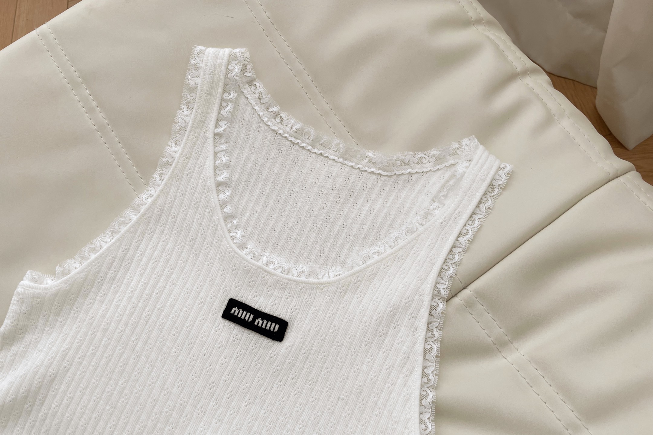 Mi Lace-trimmed Knit Camisole